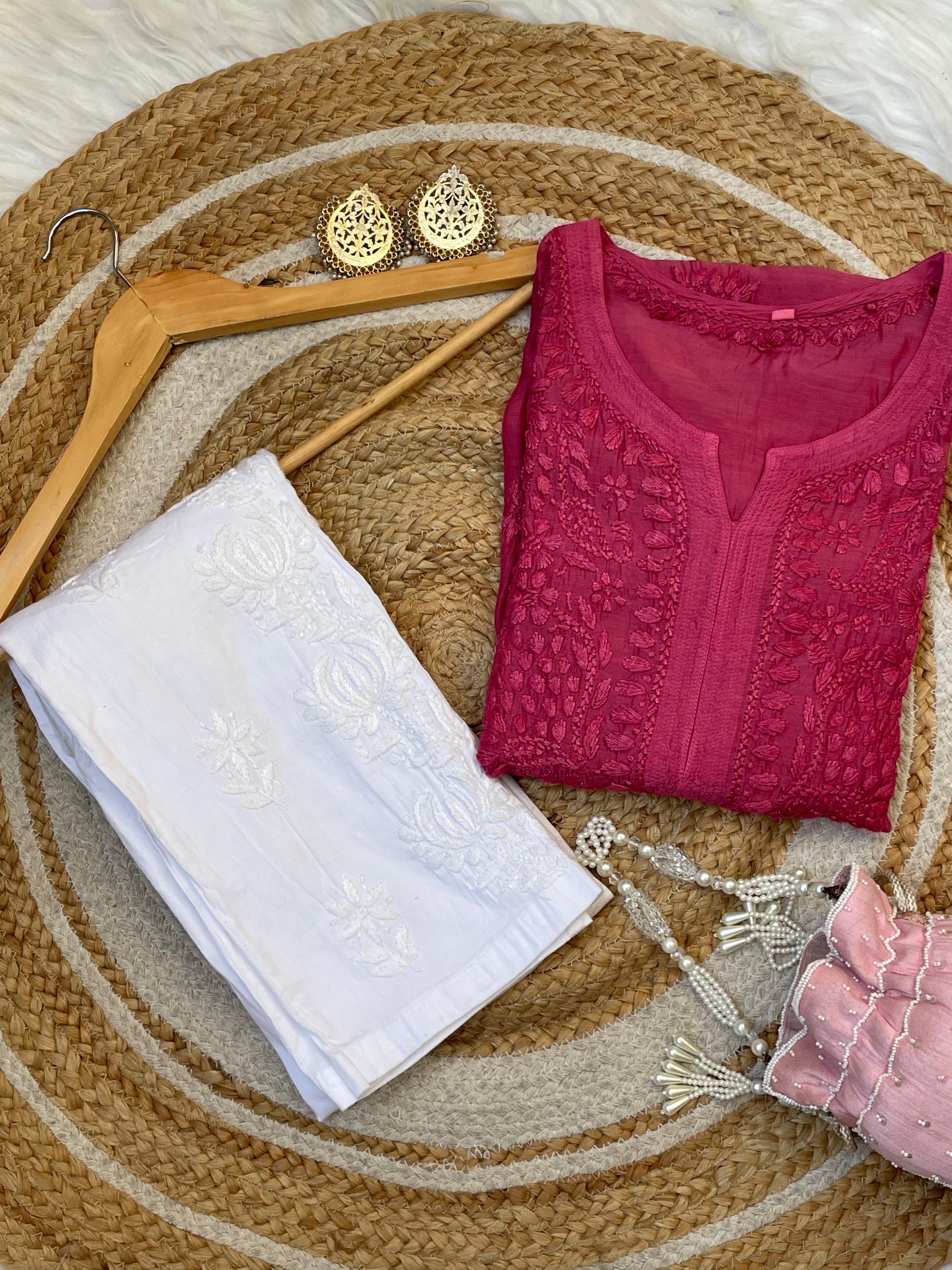 Fancy Light weight Butter soft muslin heavy 3d kurta