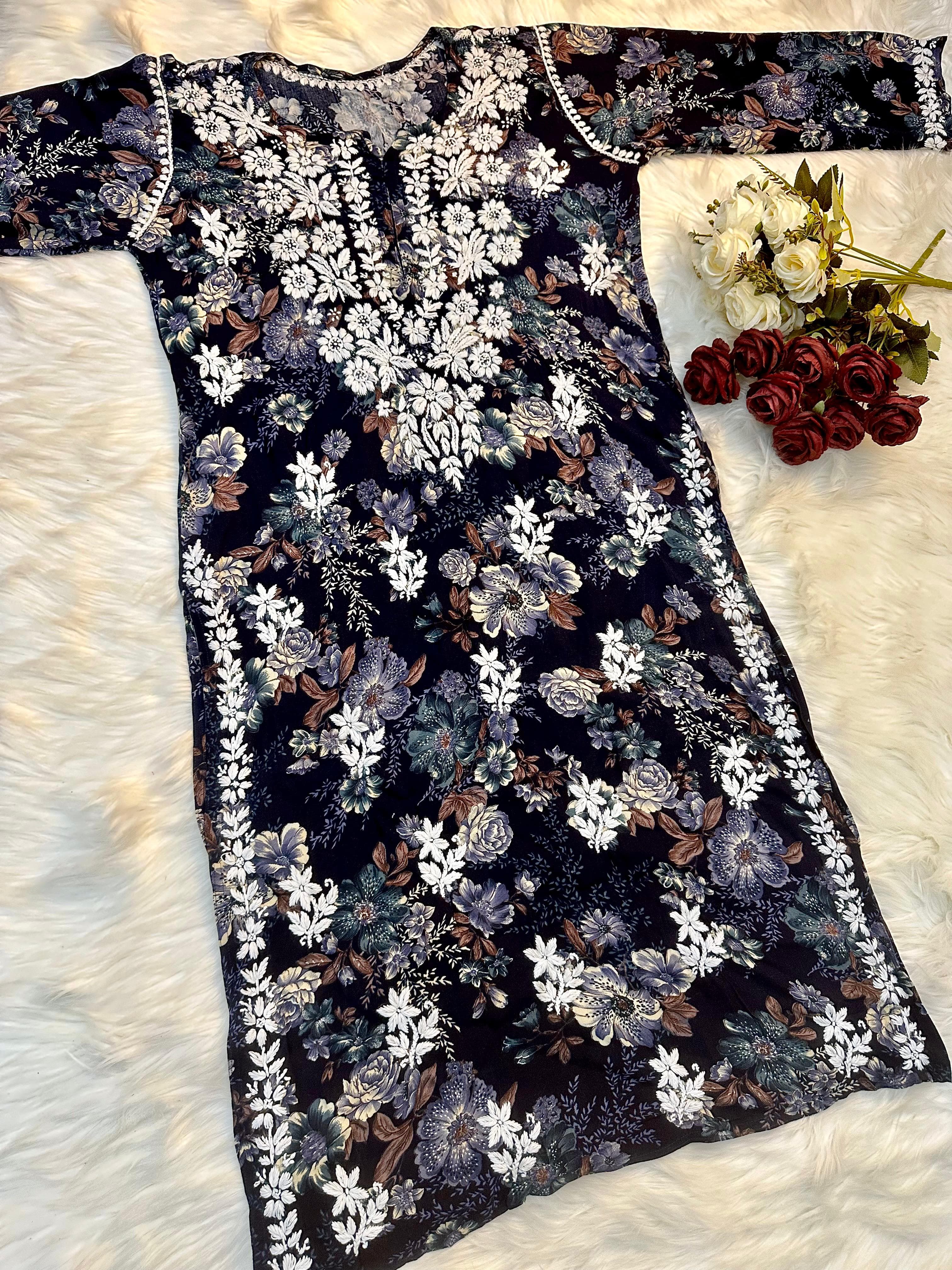 Printed Rayon cord set in 4 beautiful prints