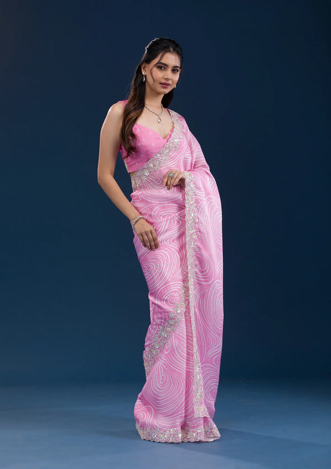 Digital prints Sarees