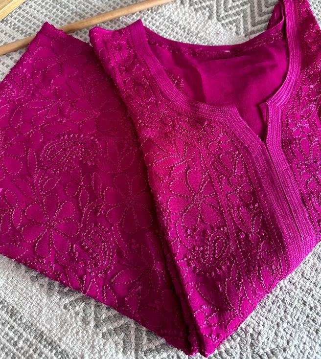 Hania Amir Resham Viscose Jall