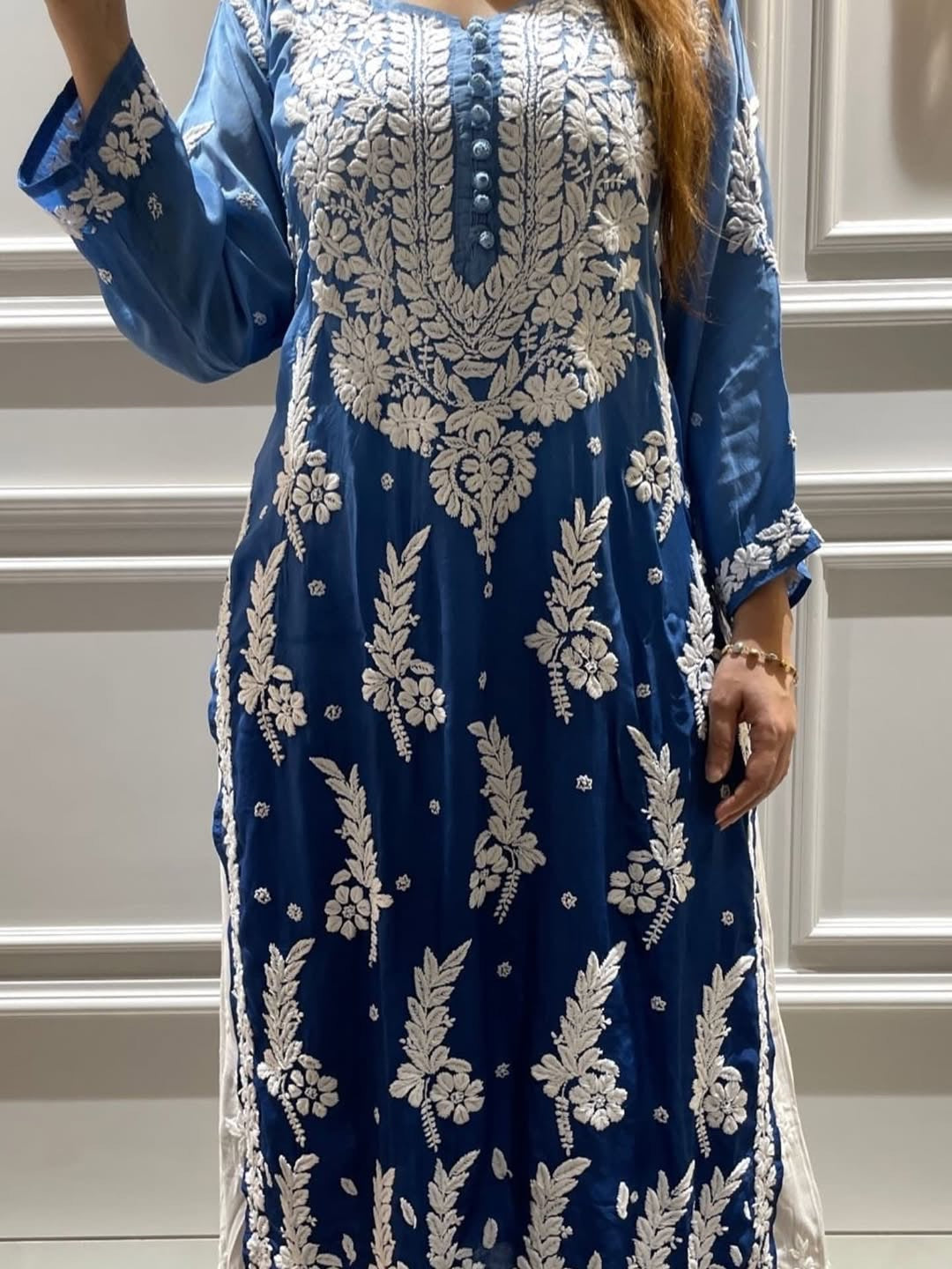 3D Muslin Batson Edition Kurta