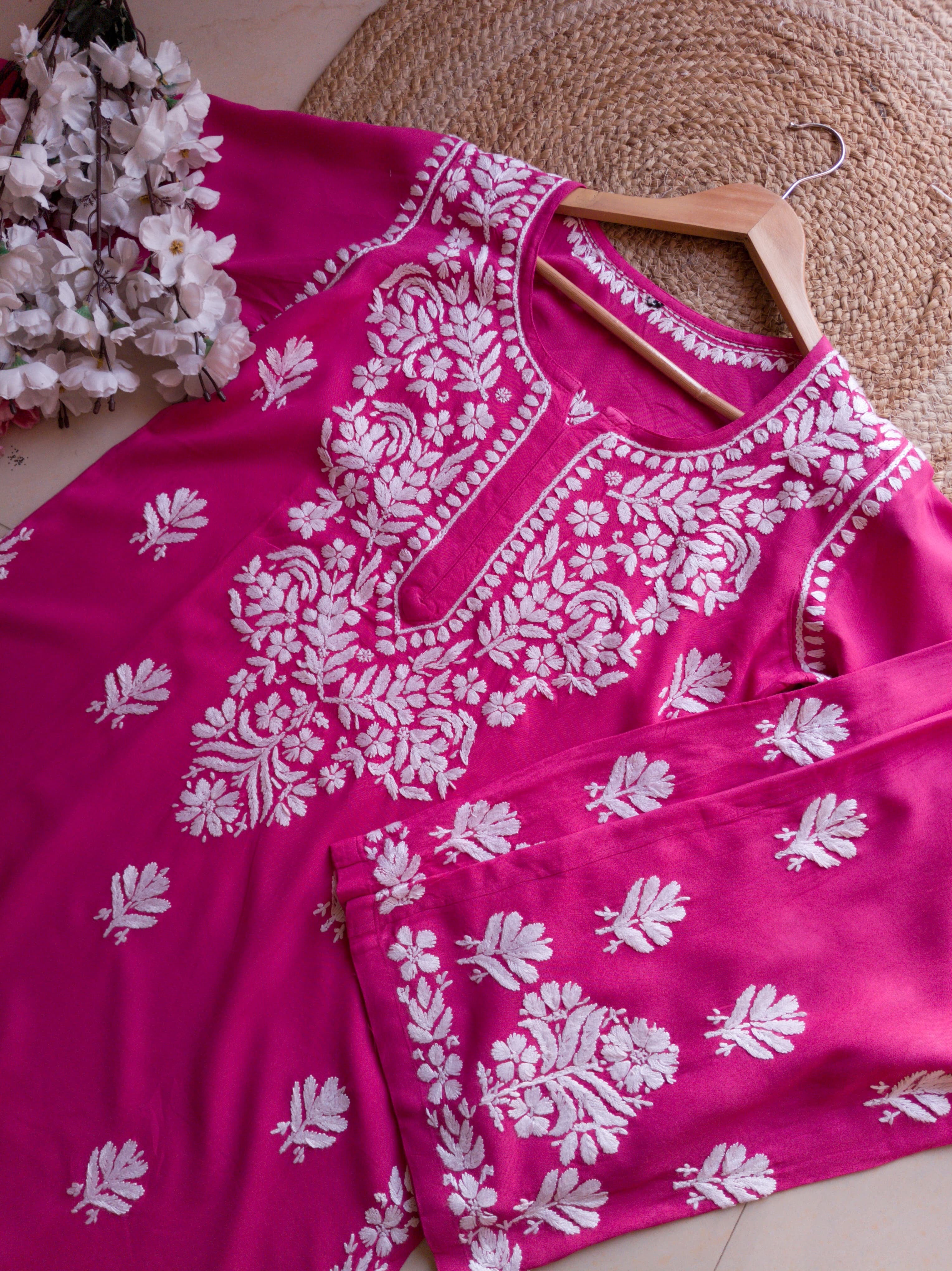 Anaya Rangin Rayon Premium Kurta plazo