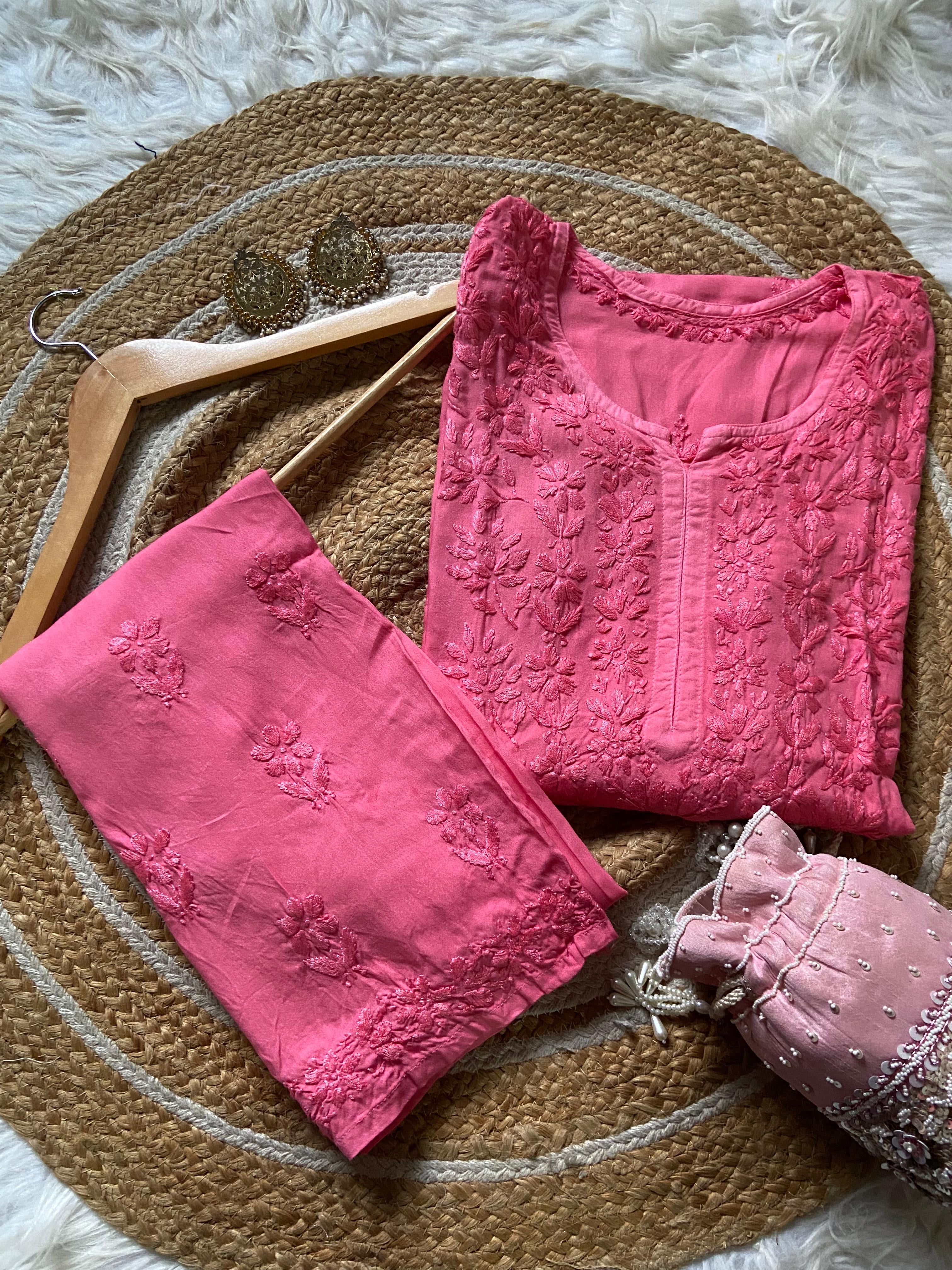 Anaya Heavy Daman Rayon Plazzo Set