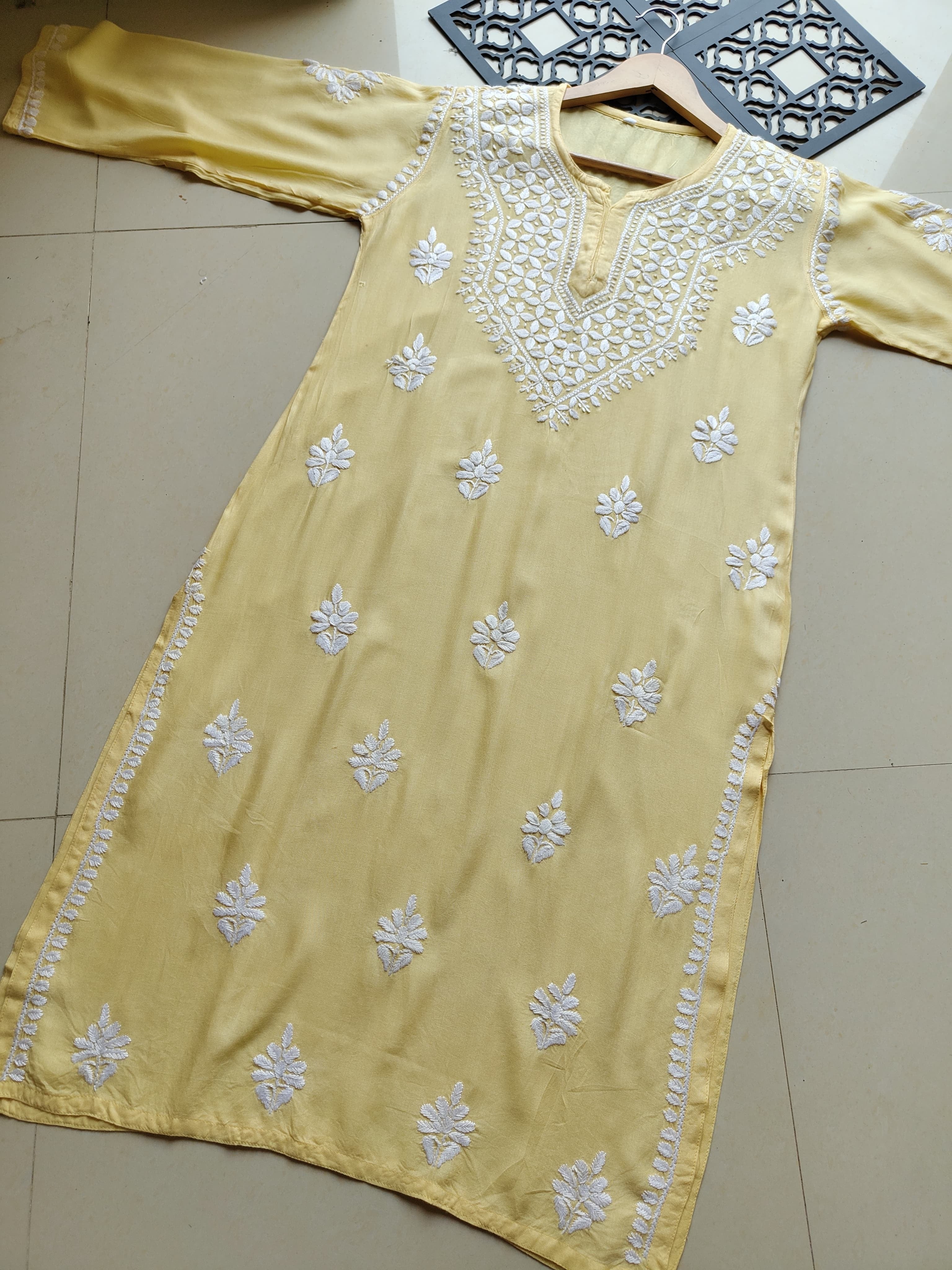 Pastel Shades Soft Comfort Rayon Long Kurta