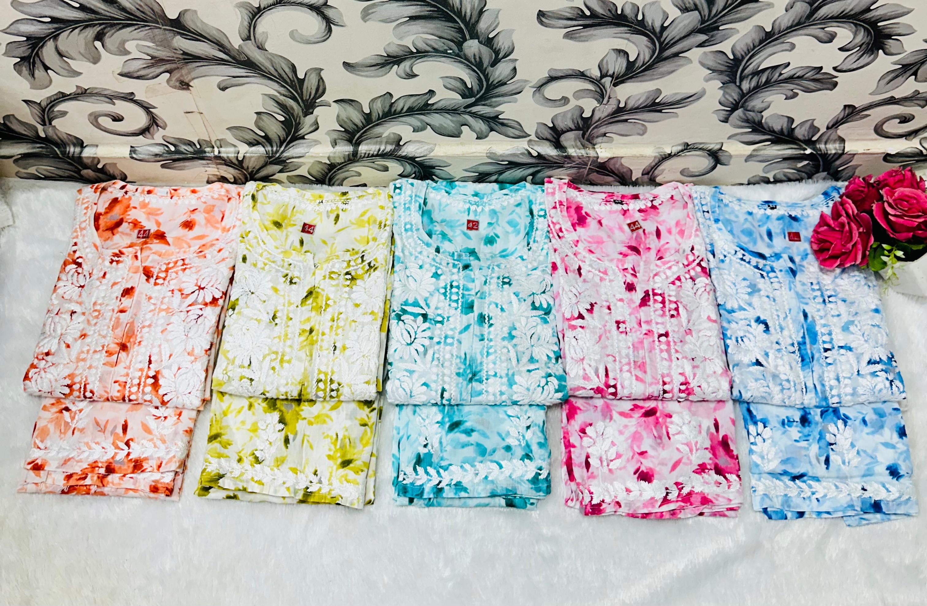 Soft Mul Plazzo Comfy Flower Print