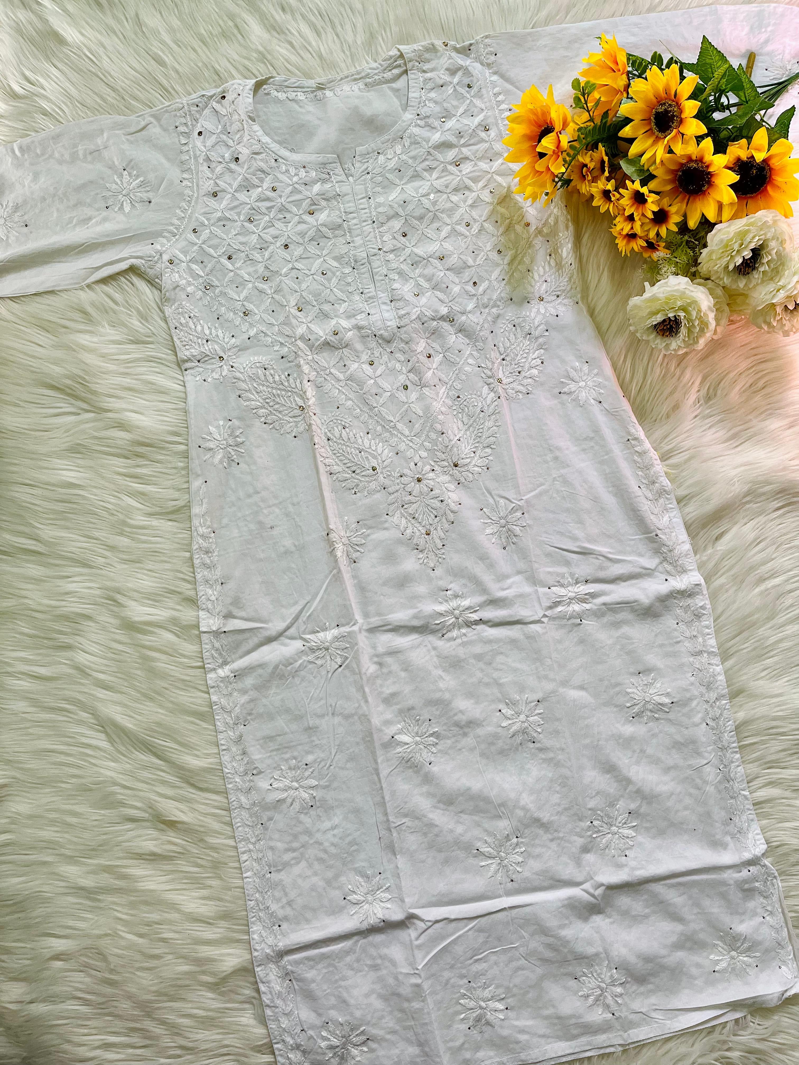 Zoya Butter touch cotton soft Muqaish Sqaure Neck