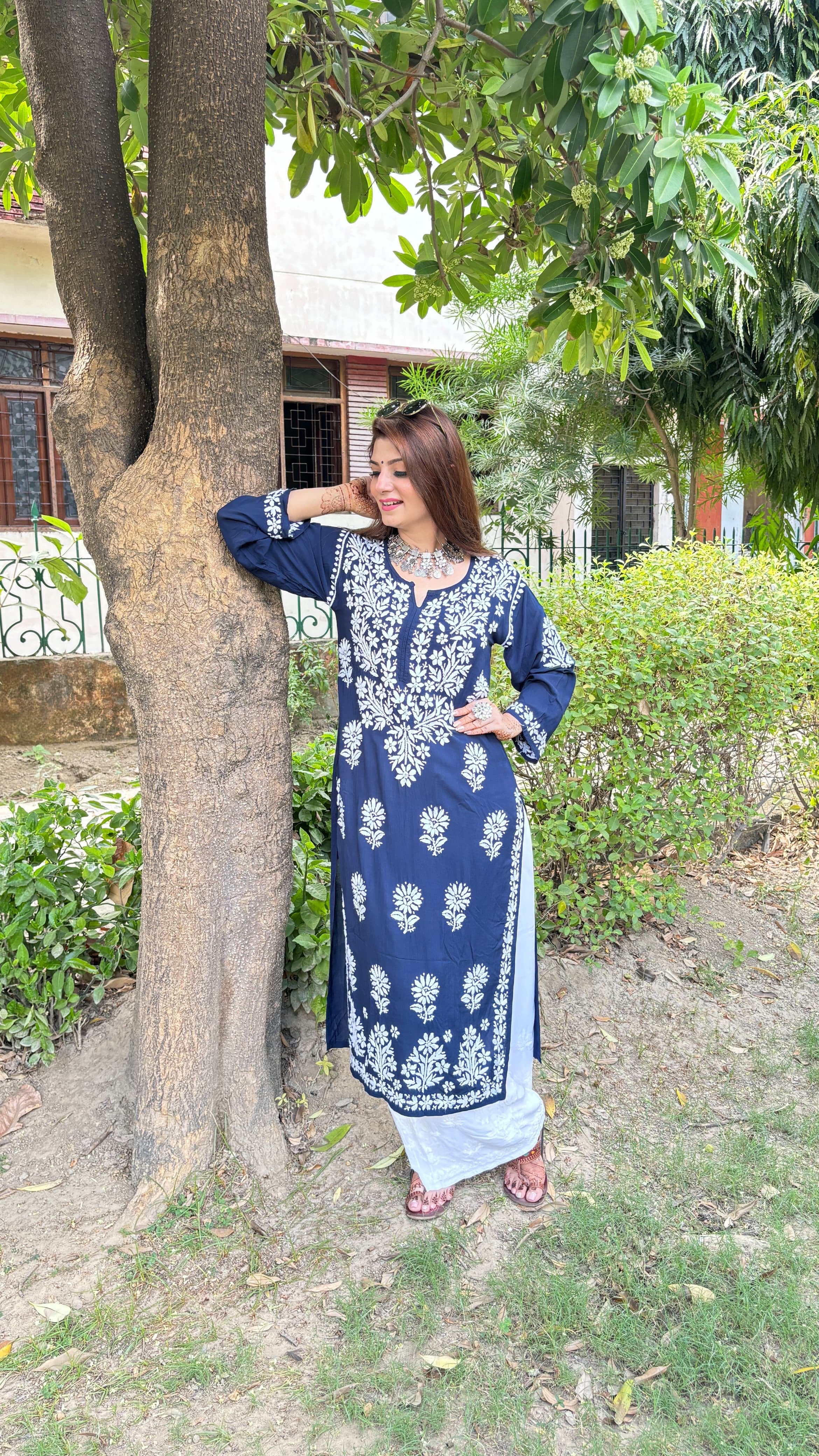 Heavy Modal Kurta with Flower buti