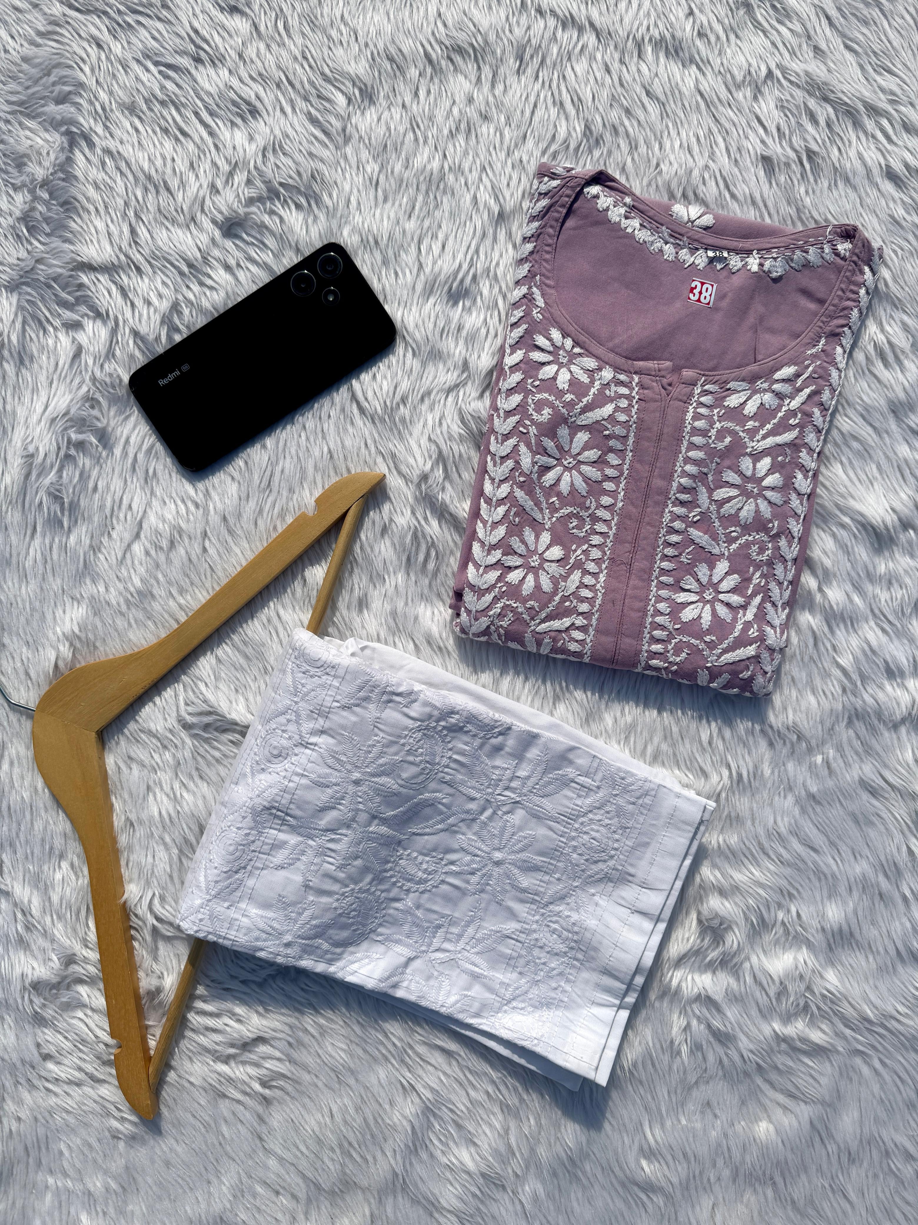 Rayon Square Neck soft Kurta