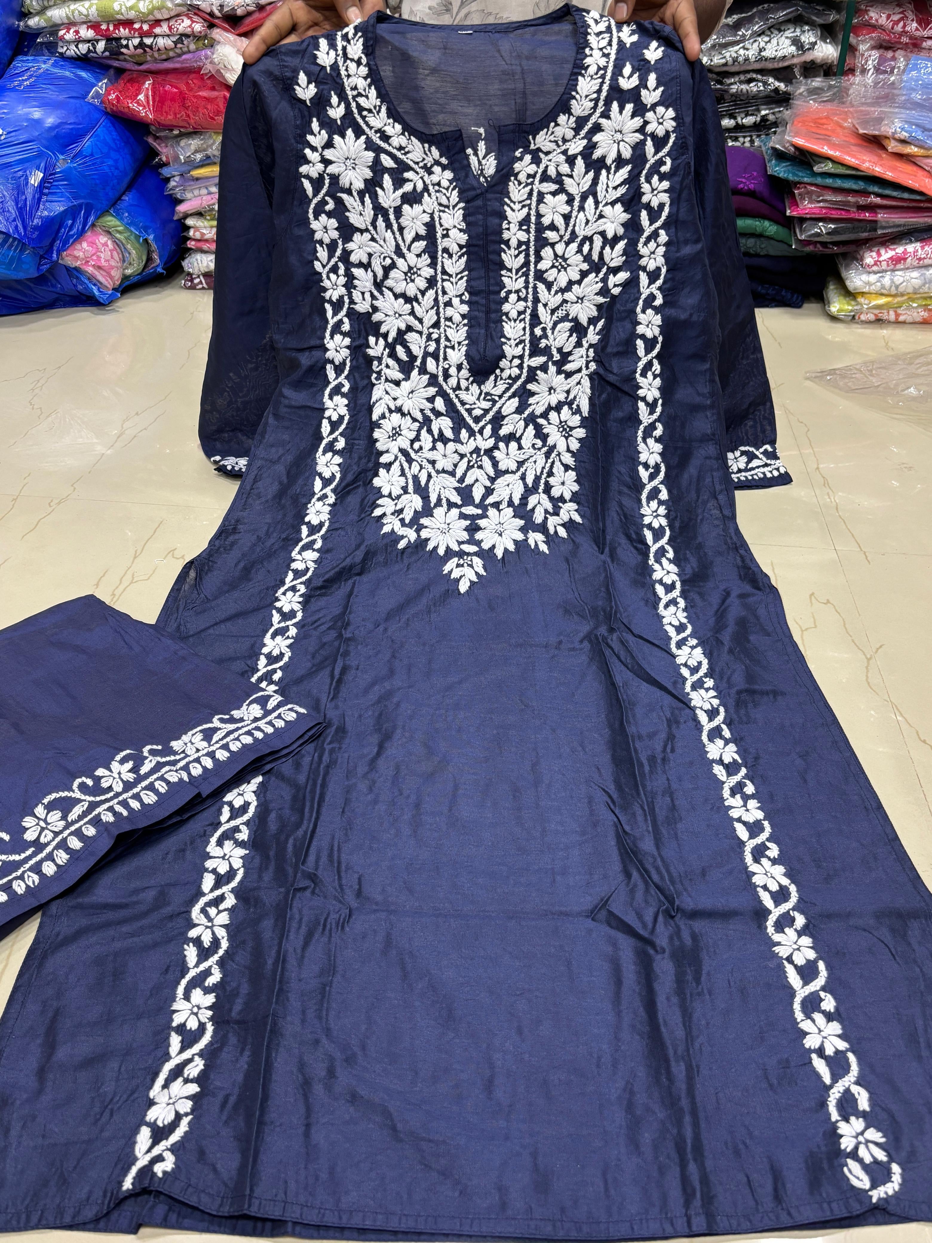 Zara Chanderi Festive Elegance Set