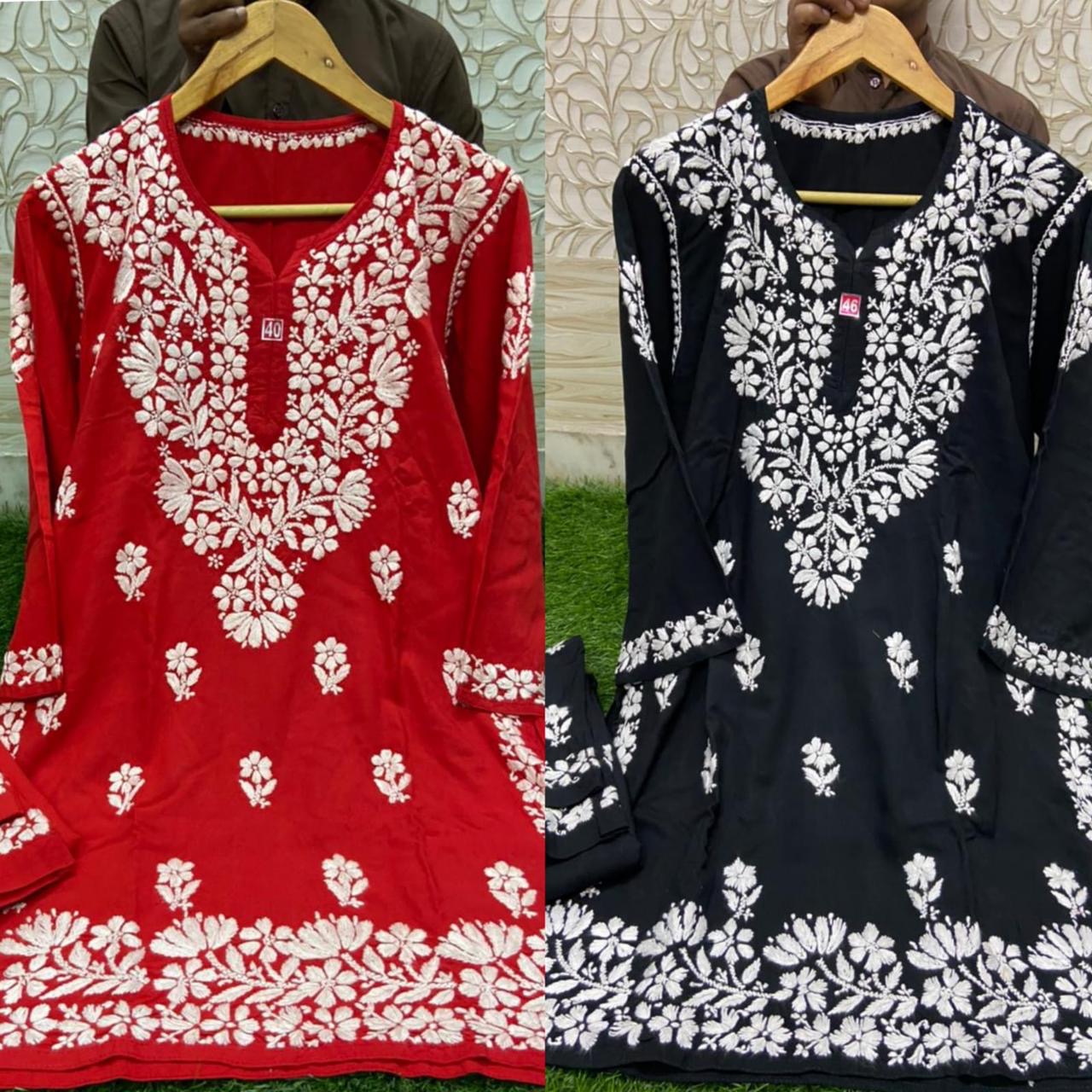 Cool & Fancy Co-rd Set heavy work rayon set