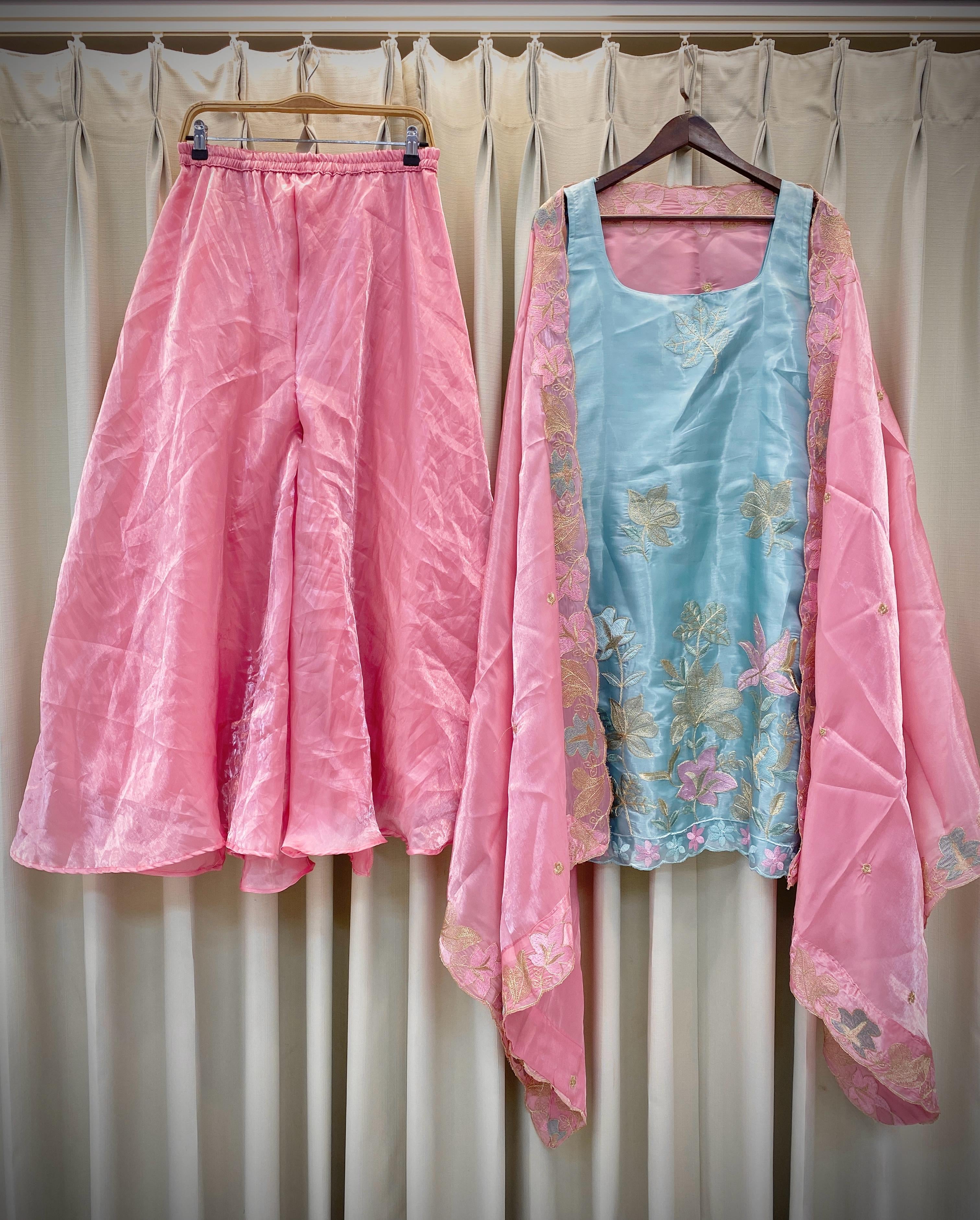 Ethnic Pastel Shade Combo 3pc Set