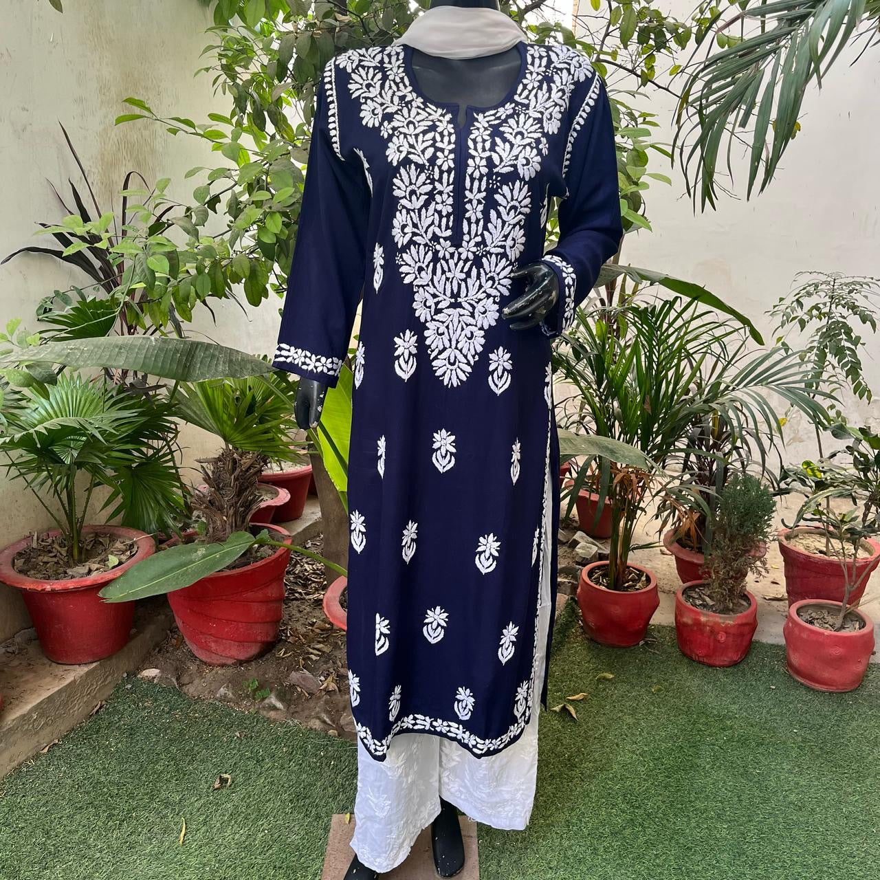 Straight fit rayon Kurta