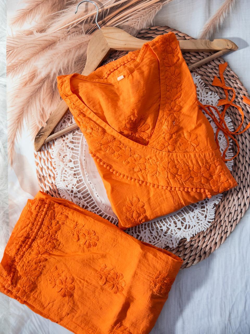 Trending Chikankari Co-ord Set