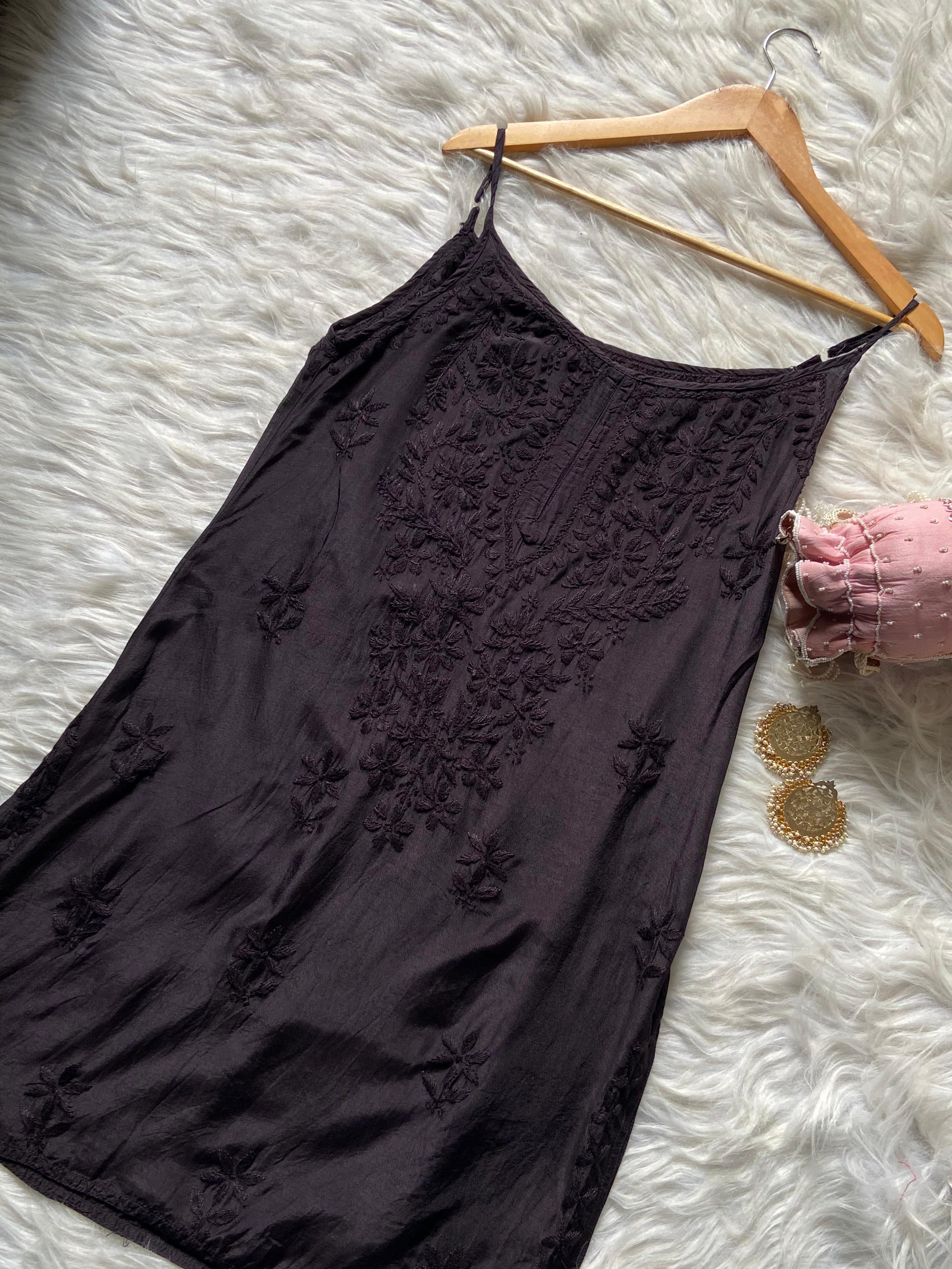 Premium Short Muslin Noodle Strapkurti