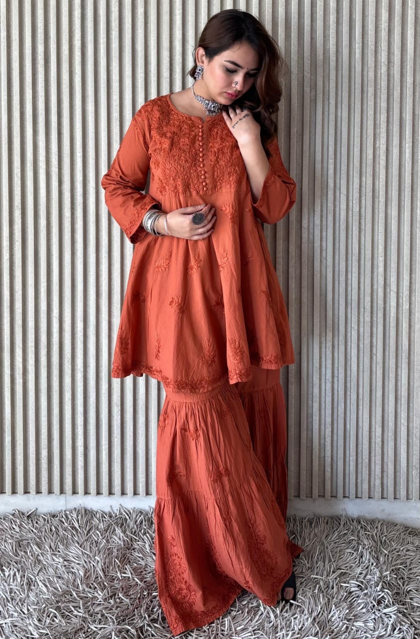 Pure Mul Mul dyed Co-ord Set