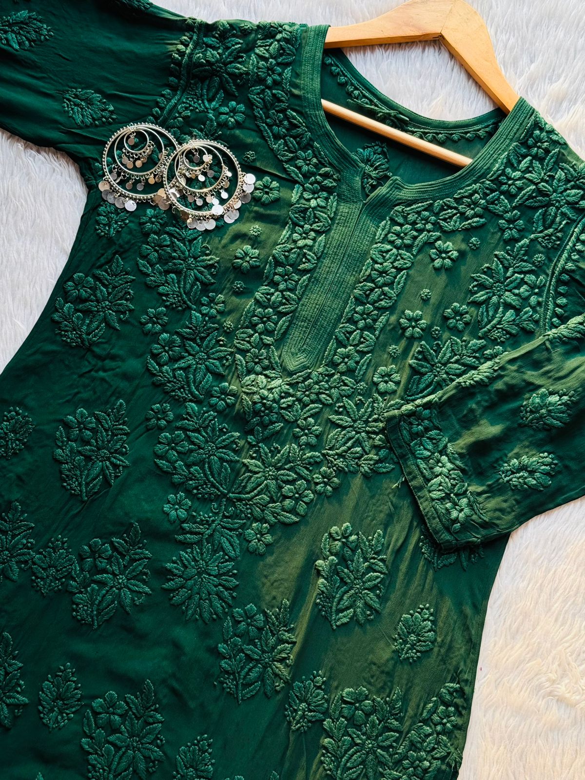 Heavy boota high quality viscose handwork