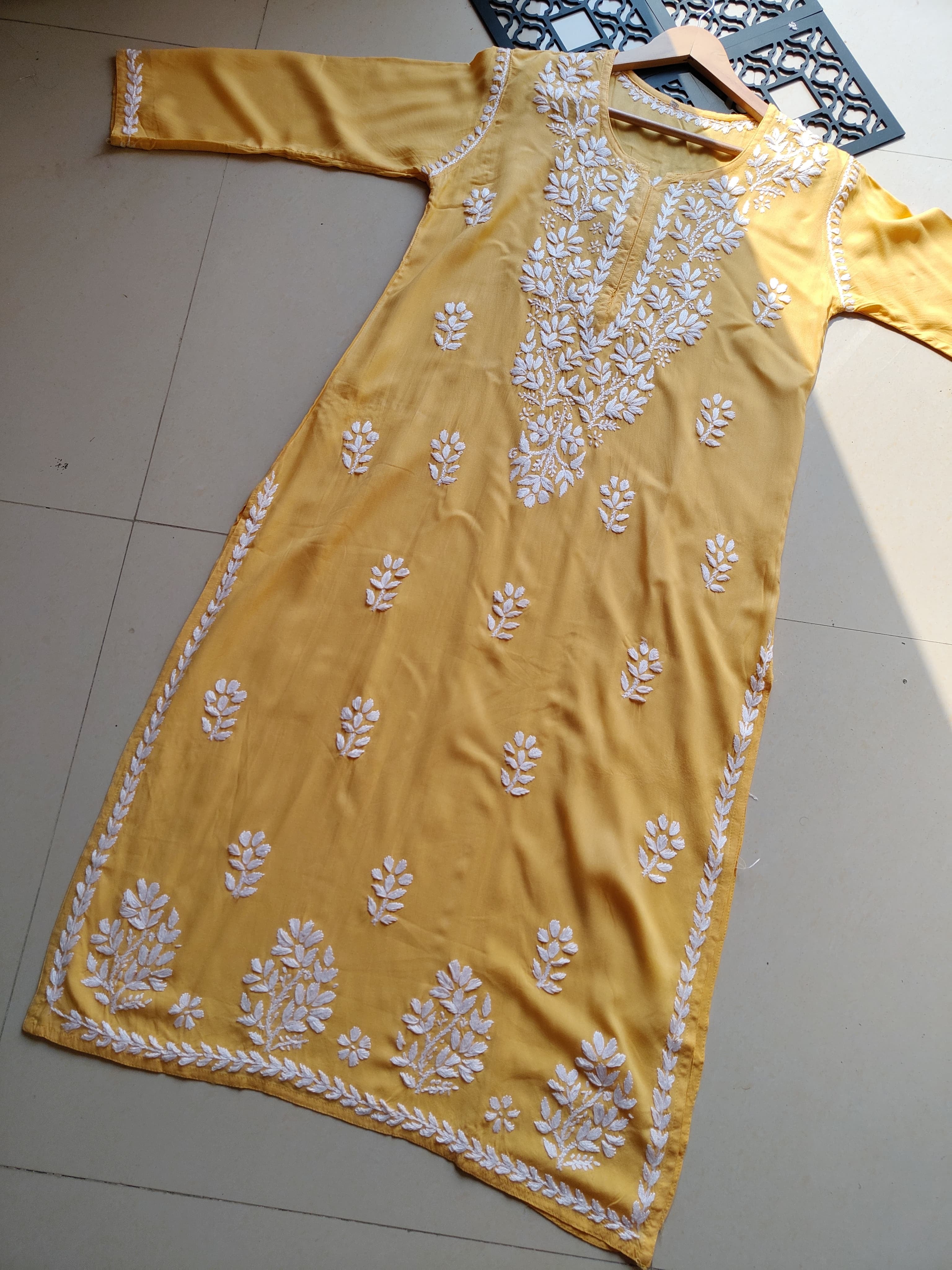 Pastel Shade Rayon Long Cool Kurtas