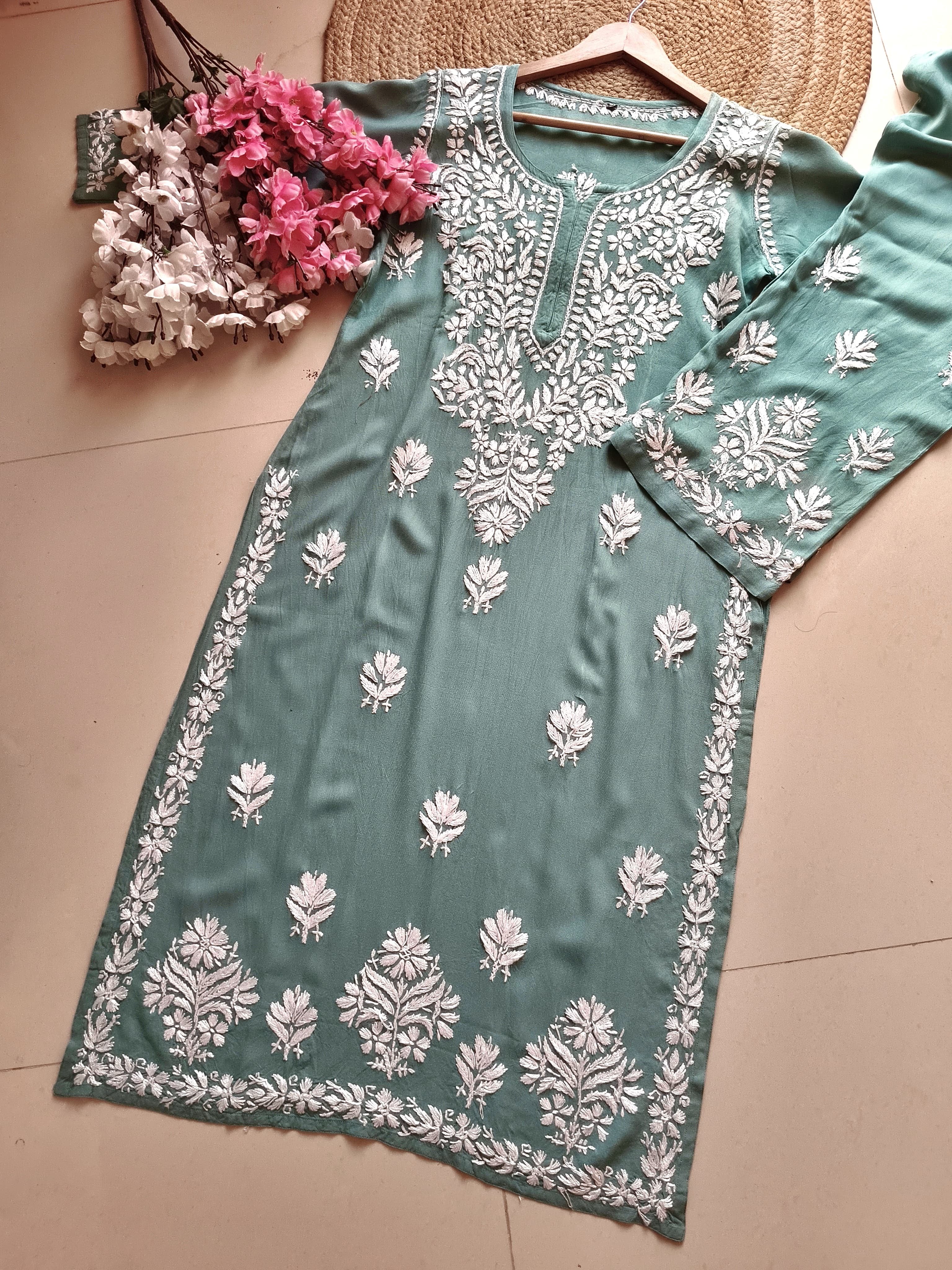 Anaya Rangin Rayon Premium Kurta plazo