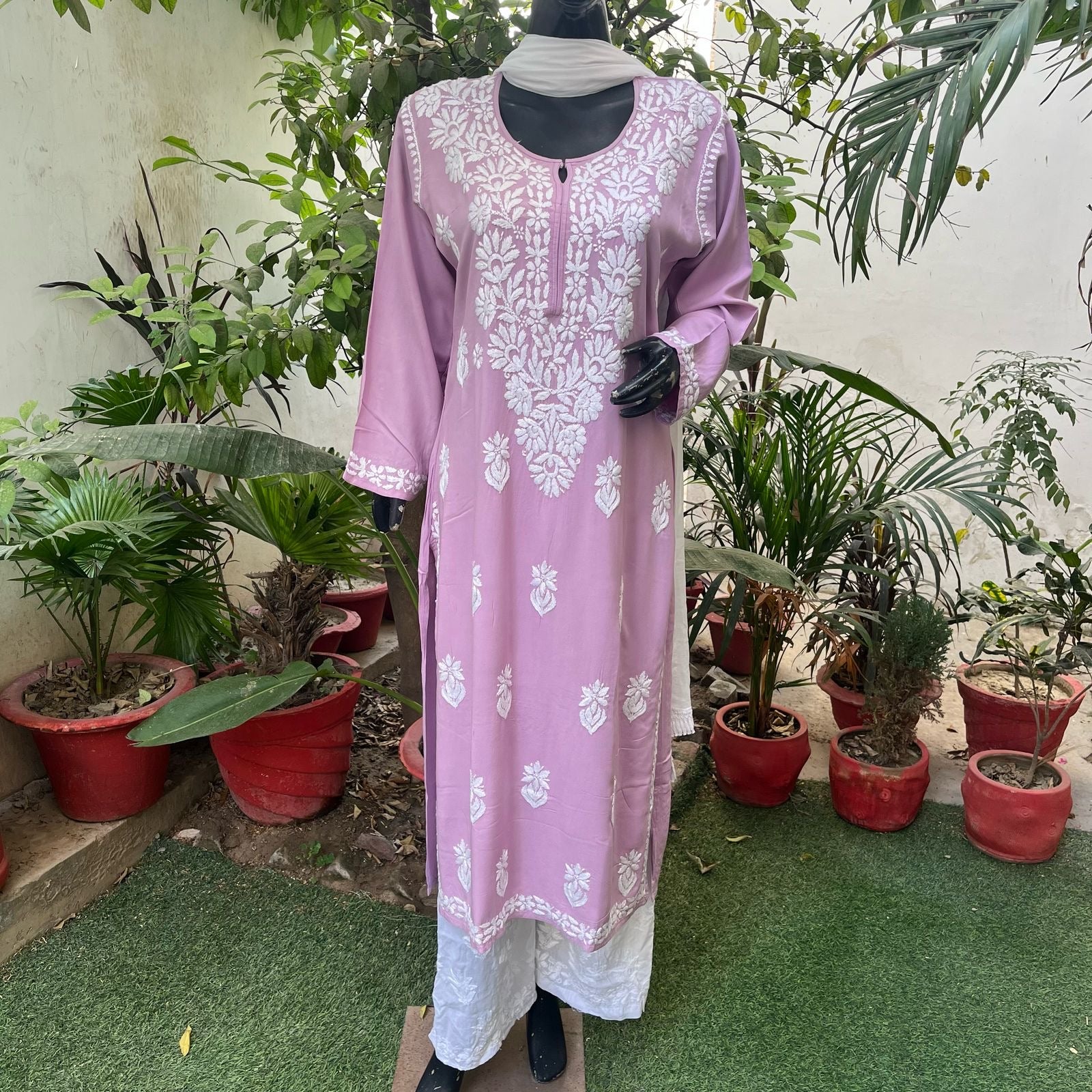 Straight fit Rayon soft kurta