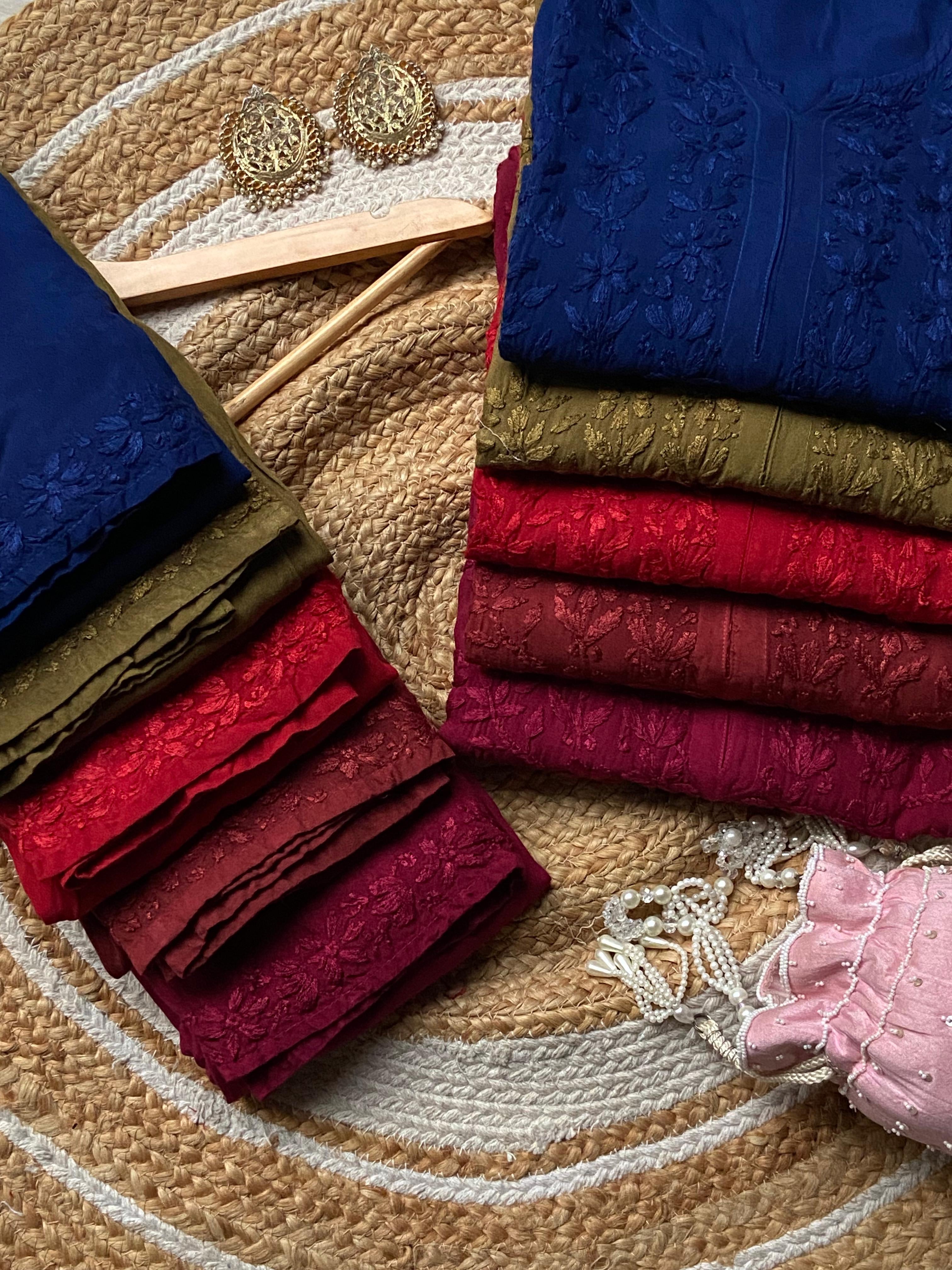 Anaya Heavy Daman Rayon Plazzo Set