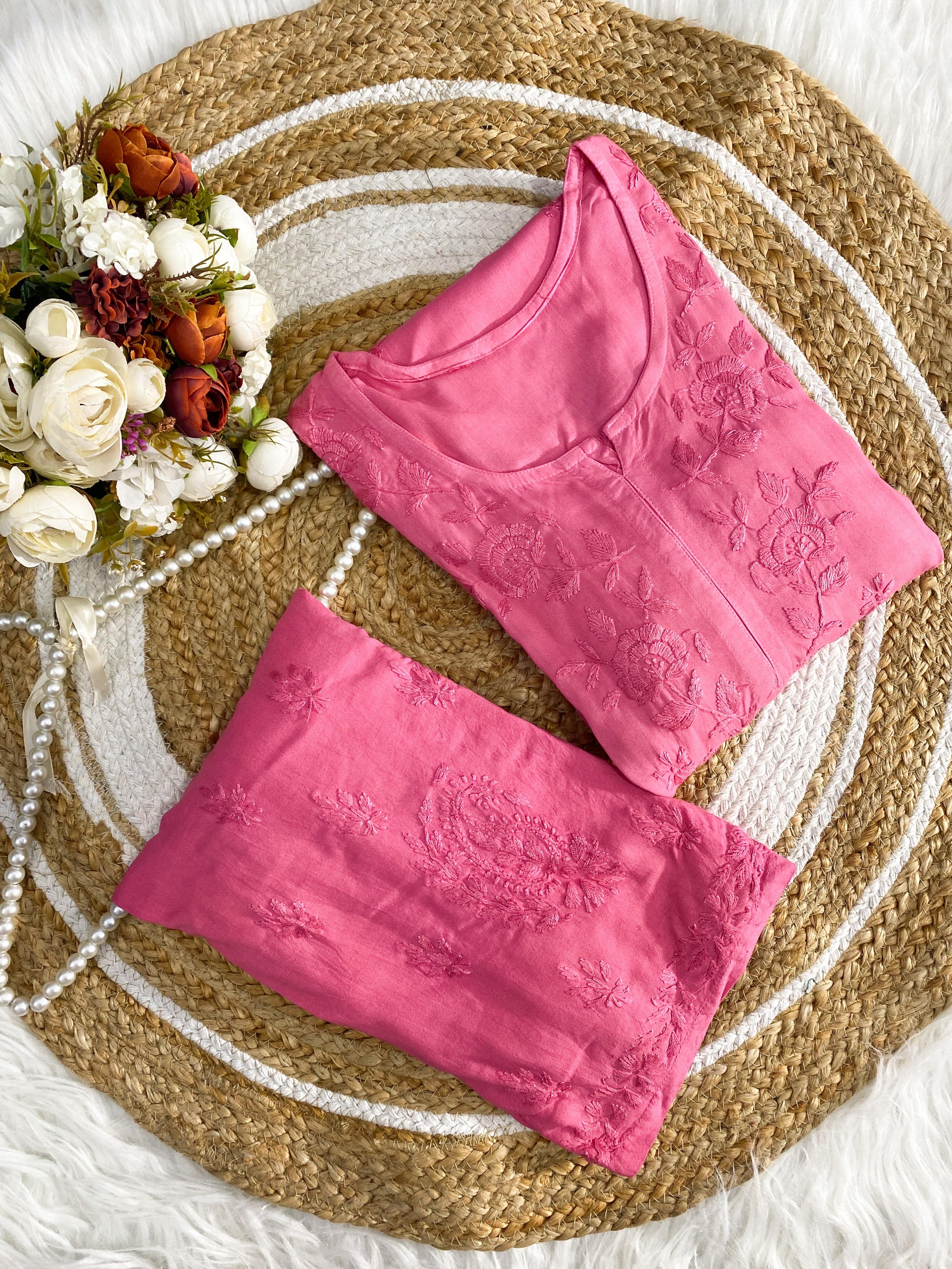 Rayon plazzo colorfull kurta combo