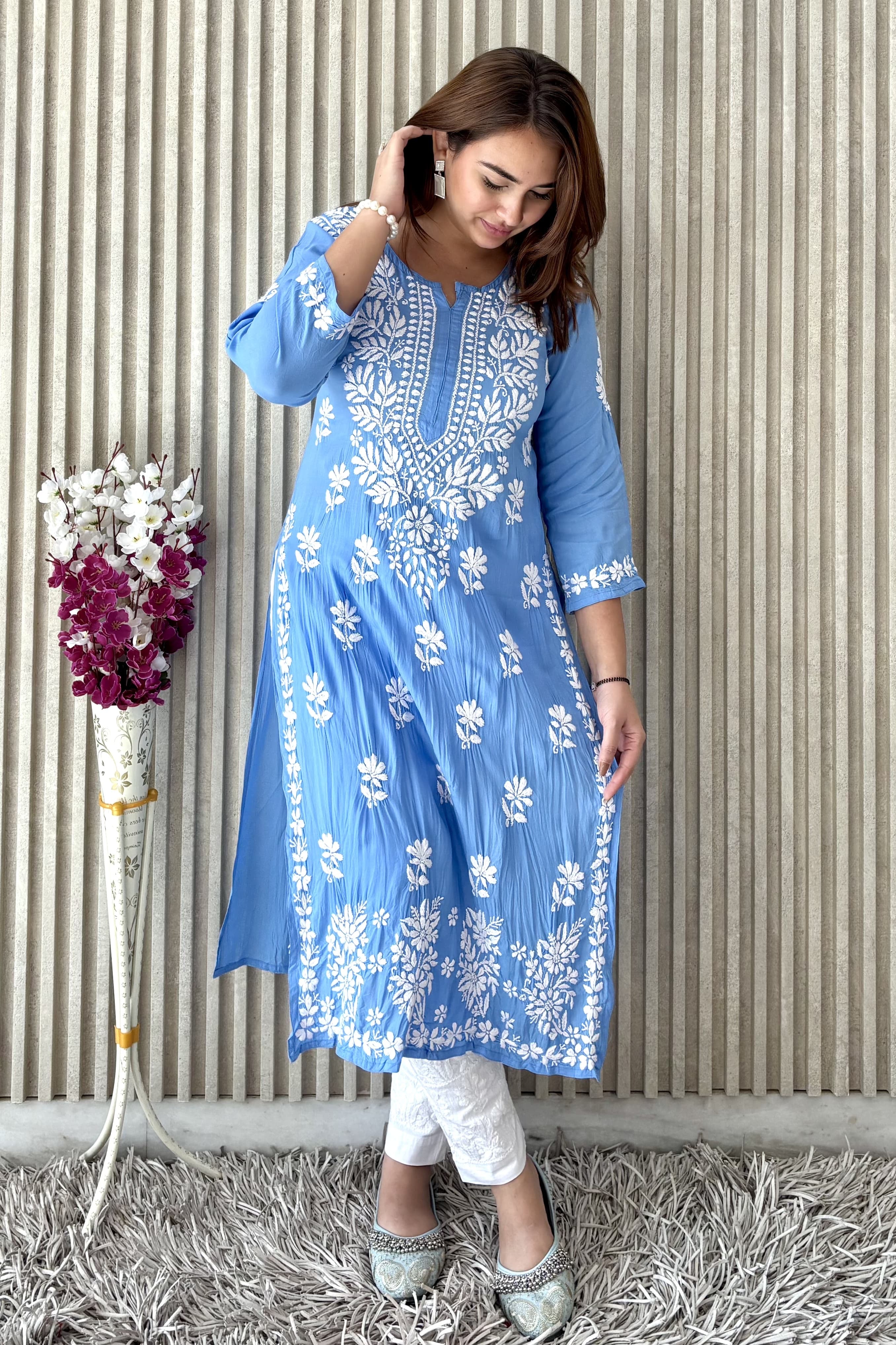 Premium soft modal Kurti in 6 beautiful colours