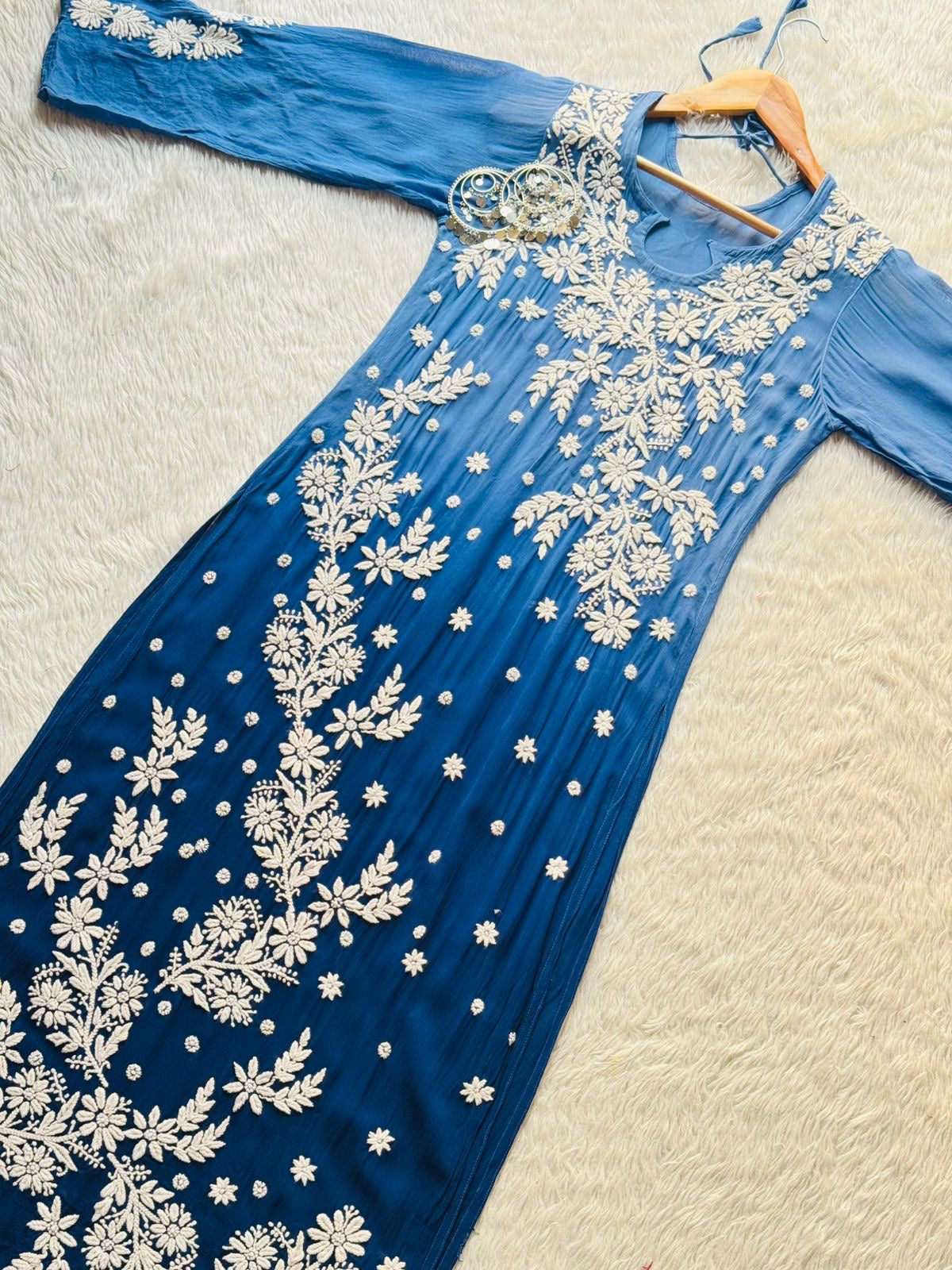 Luxe Leaves Viscose Made with purity