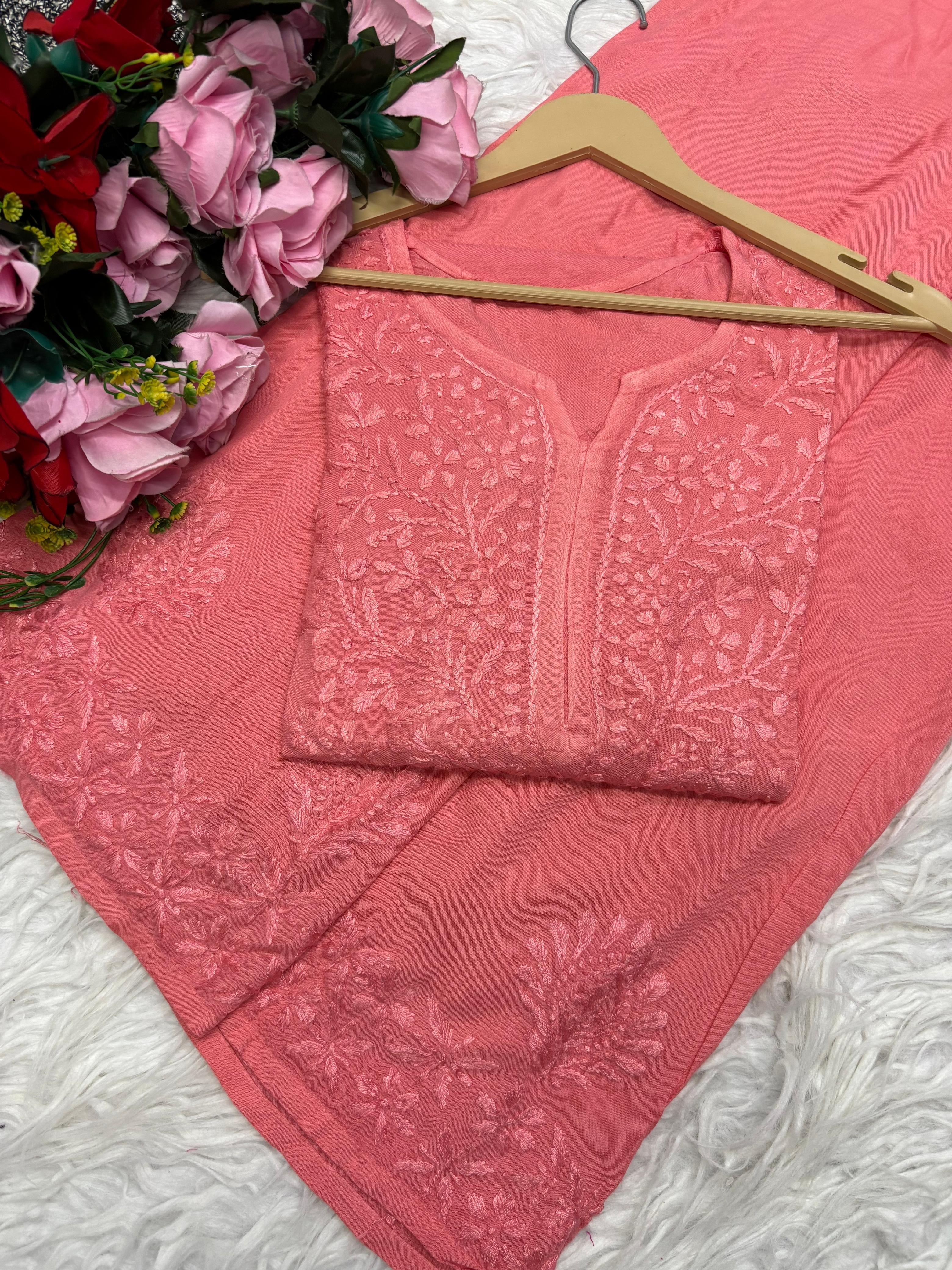 Heavy Daman Handwork Co-ord Set