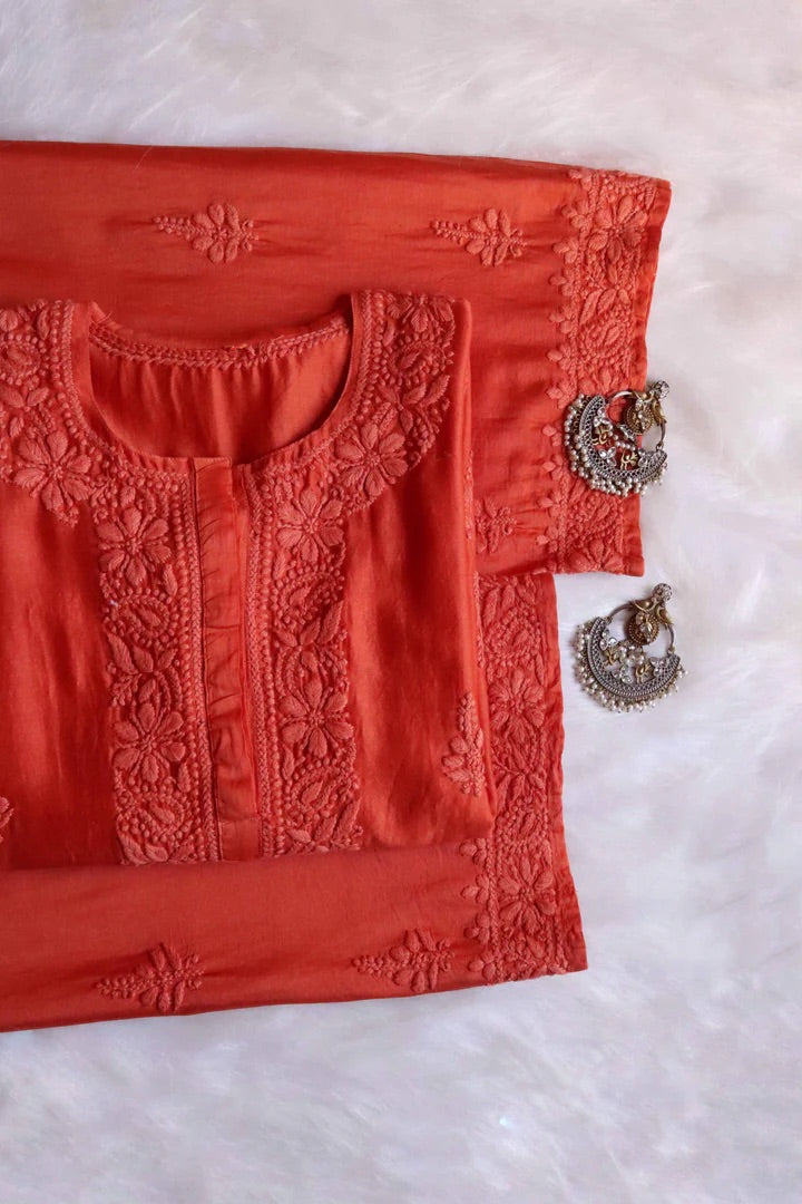 Zoya Soft Ombre 2pc kurta plazo set