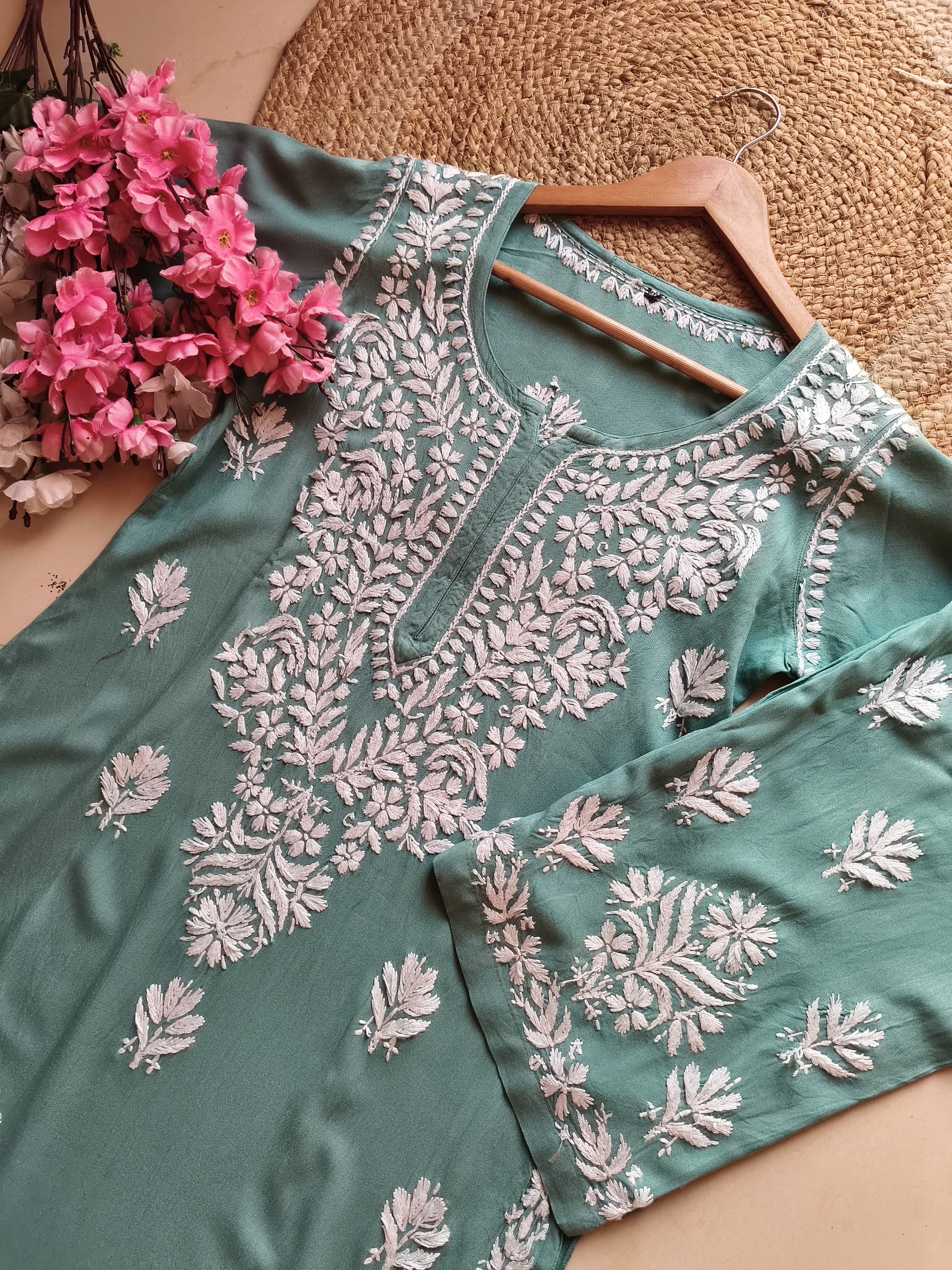 Anaya Rangin Rayon Premium Kurta plazo