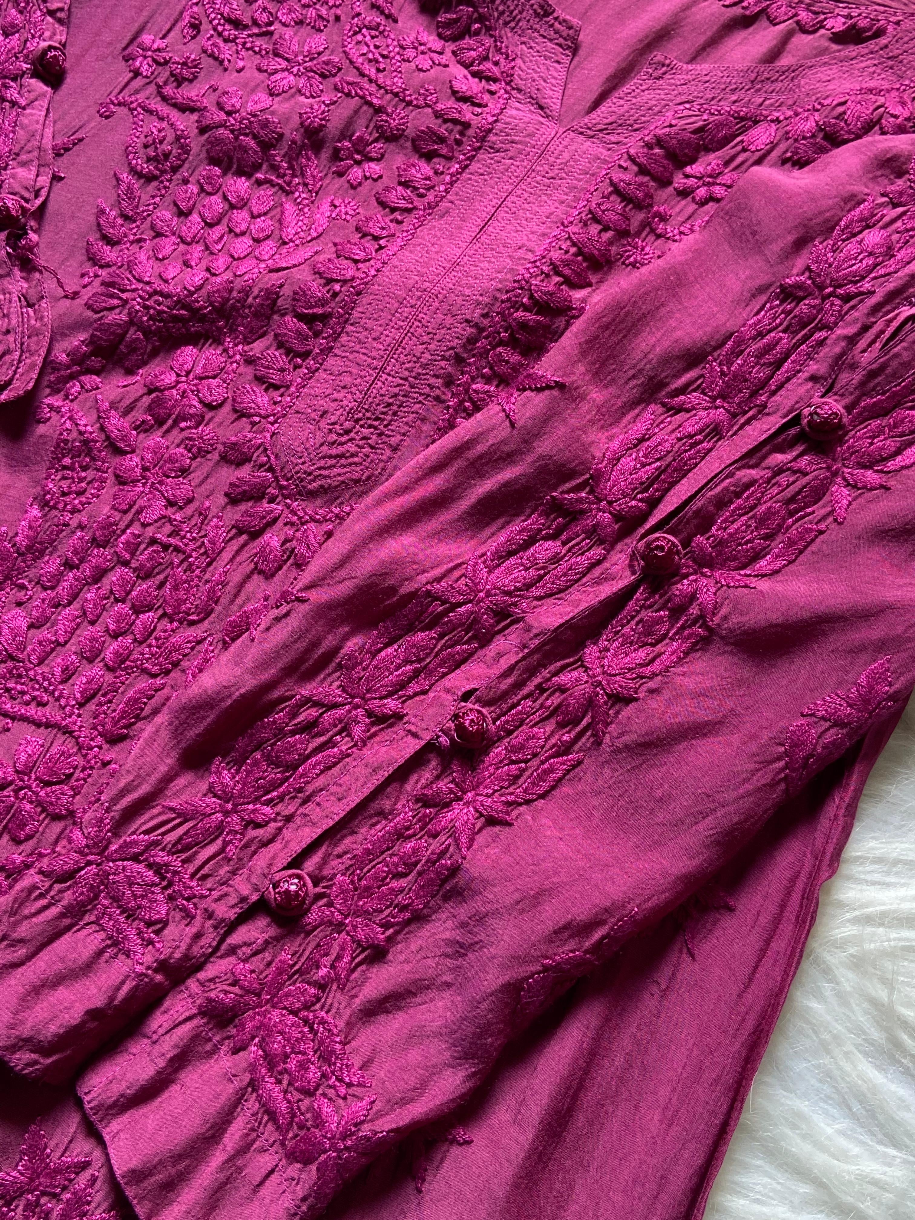 Heavy 3d Muslin butter soft fancy kurta