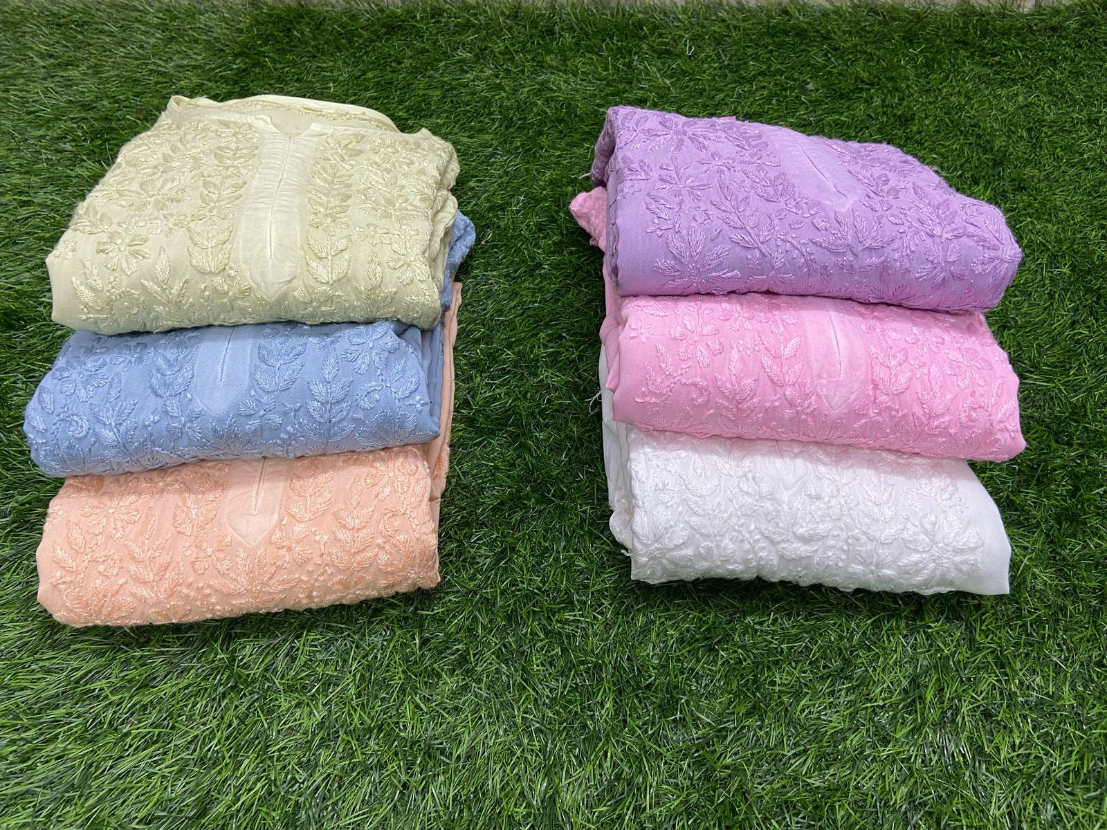 3d Work Heavy Silk Rayon Combo