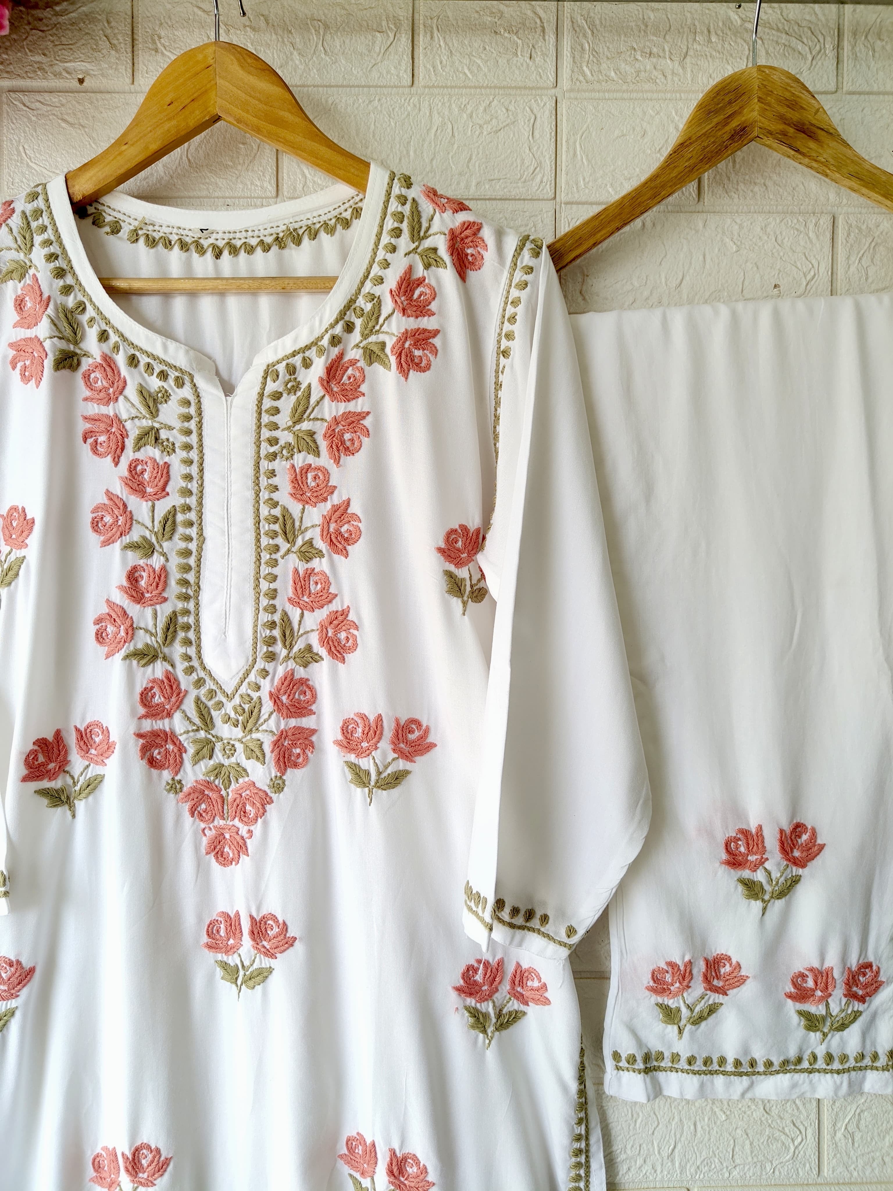 Dual Thread Modal soft Kurta with Plazzo