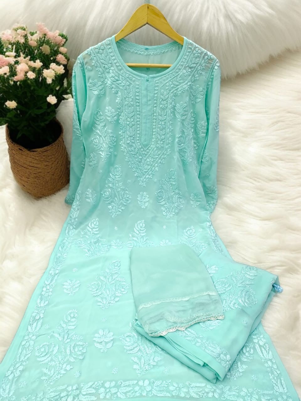 Soft Flowly Viscose Co-ord 3pc set