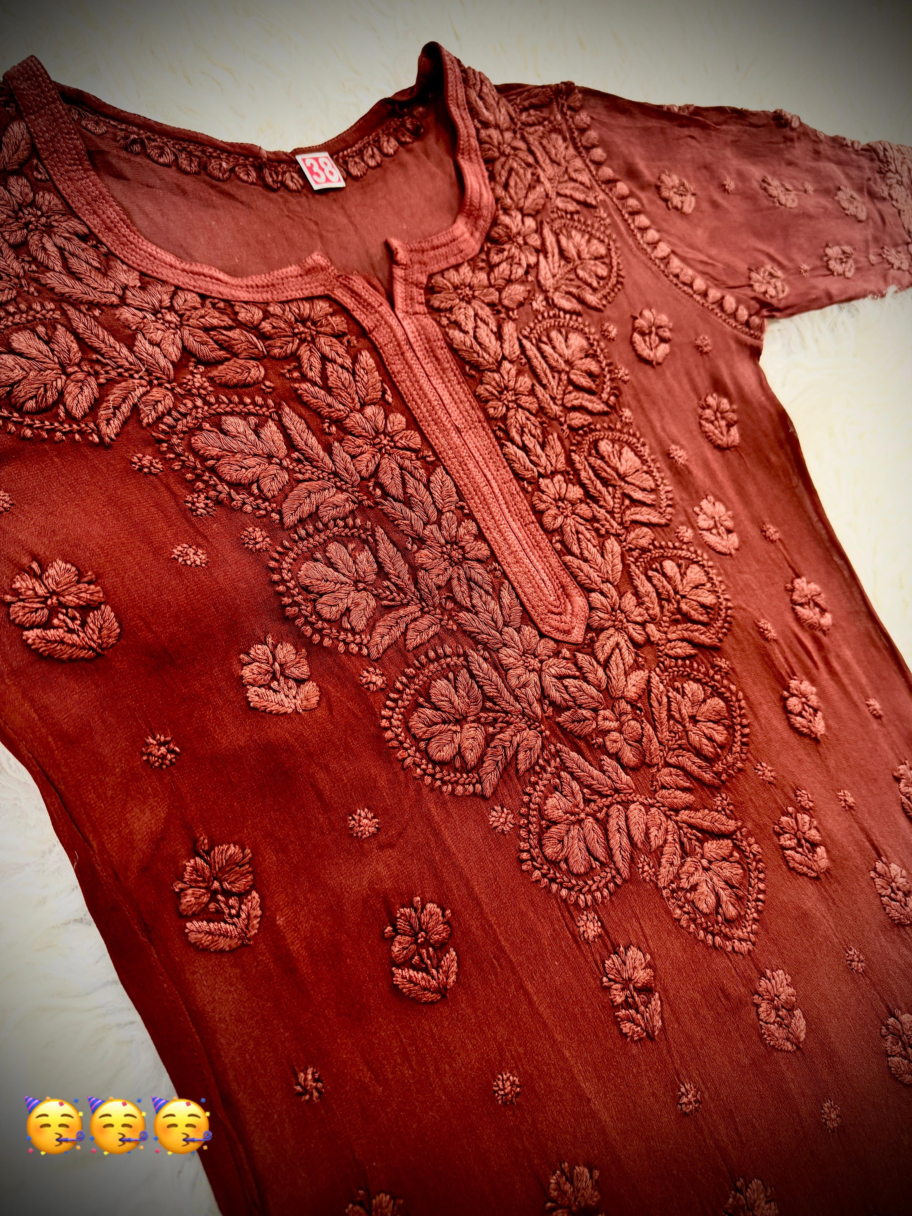 Pure Ghasspatti viscose Ombre shade