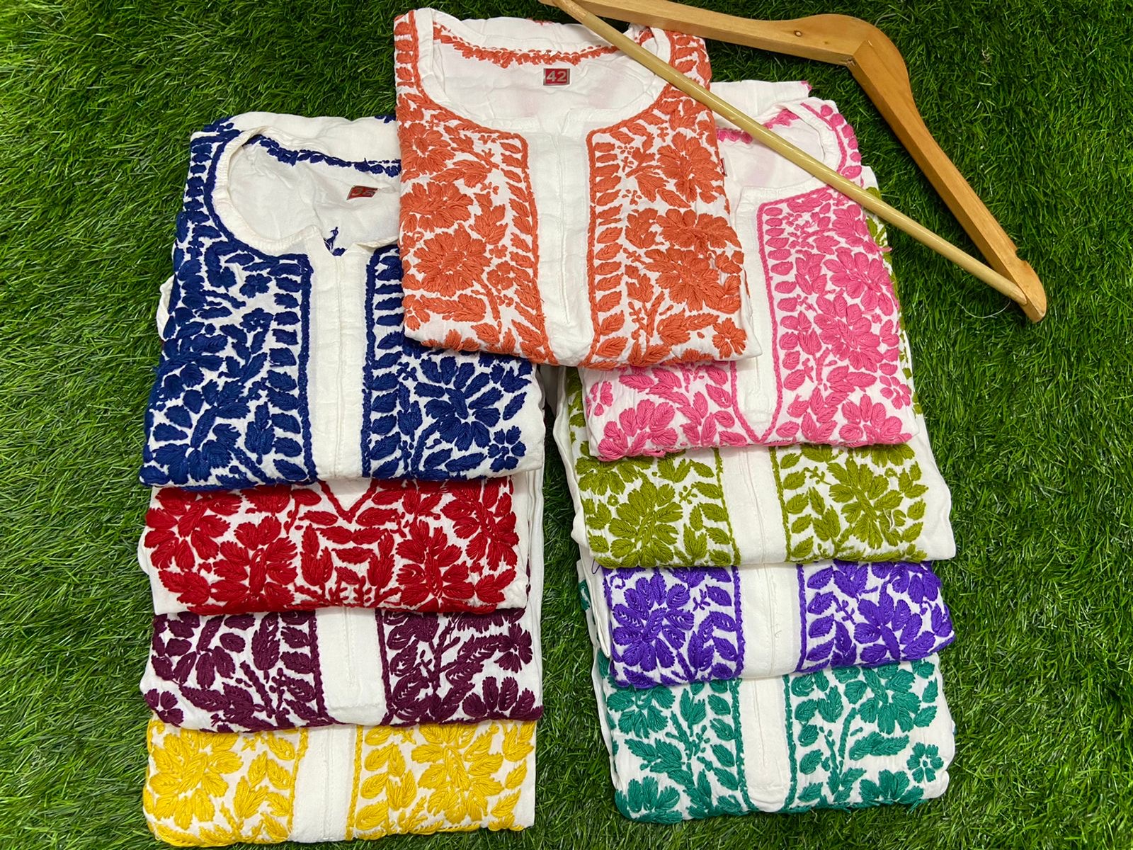 Heavy Rayon Cotton Kurti with Lycra pant