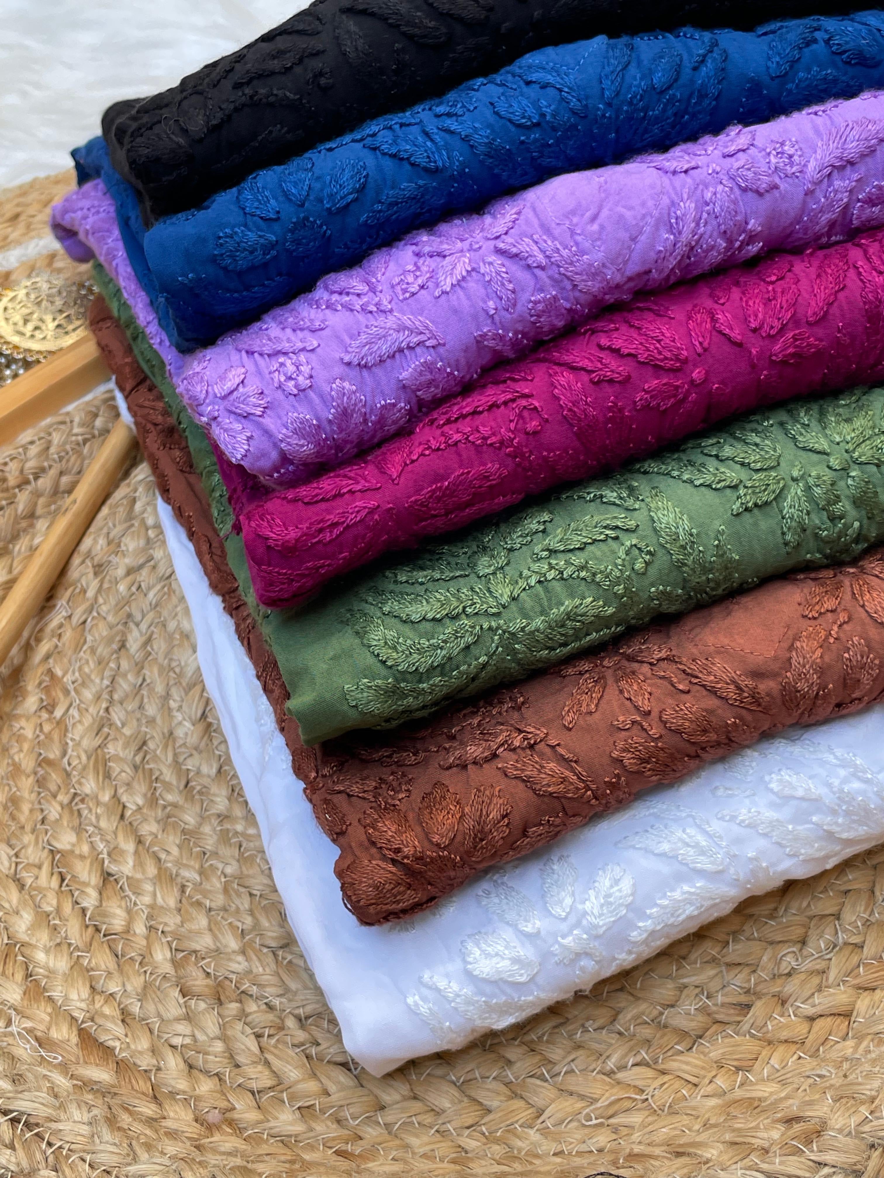 Heavy Work Soft Dyeable modal Plazzo set