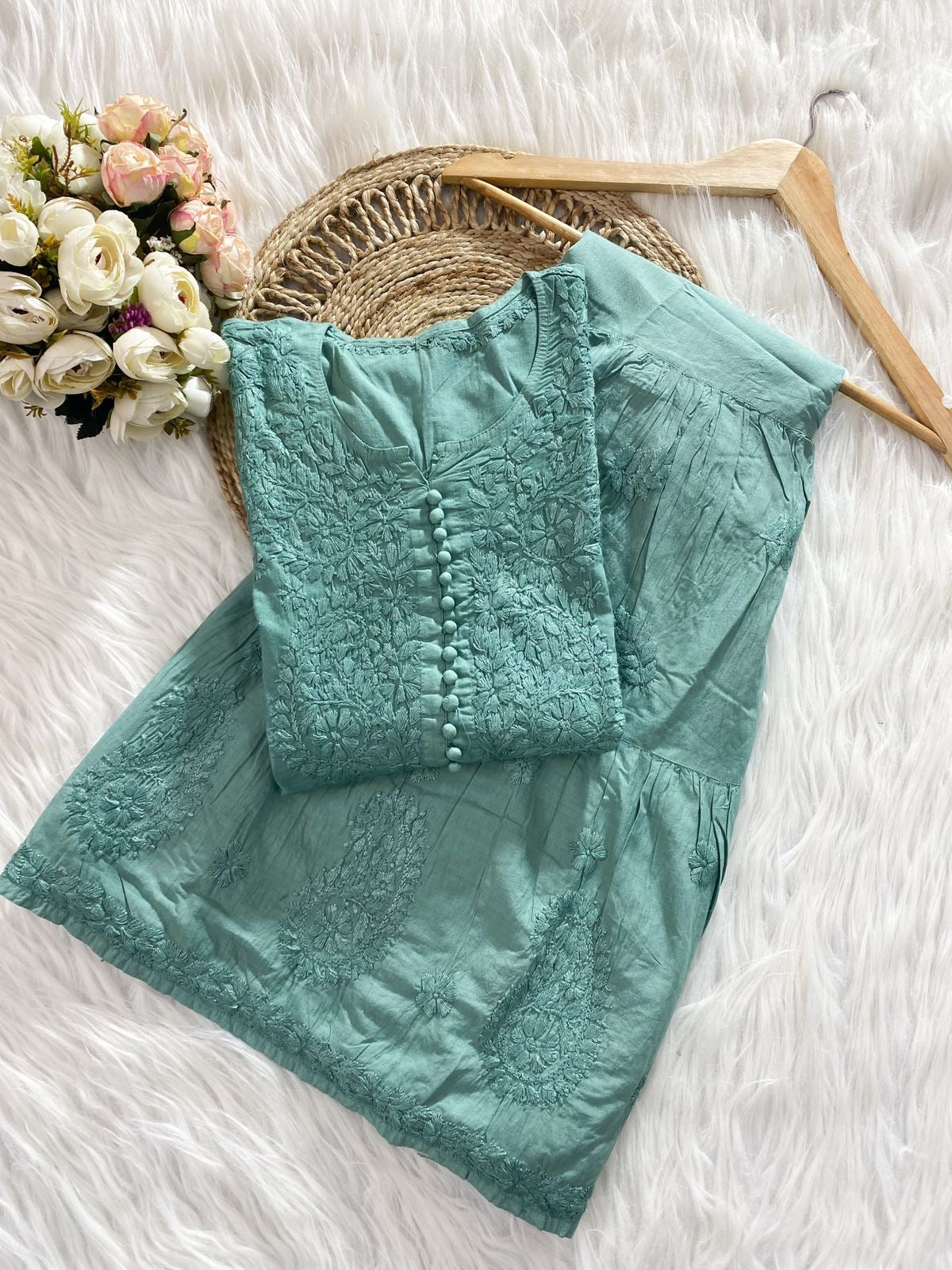 Pure Mul Mul dyed Co-ord Set