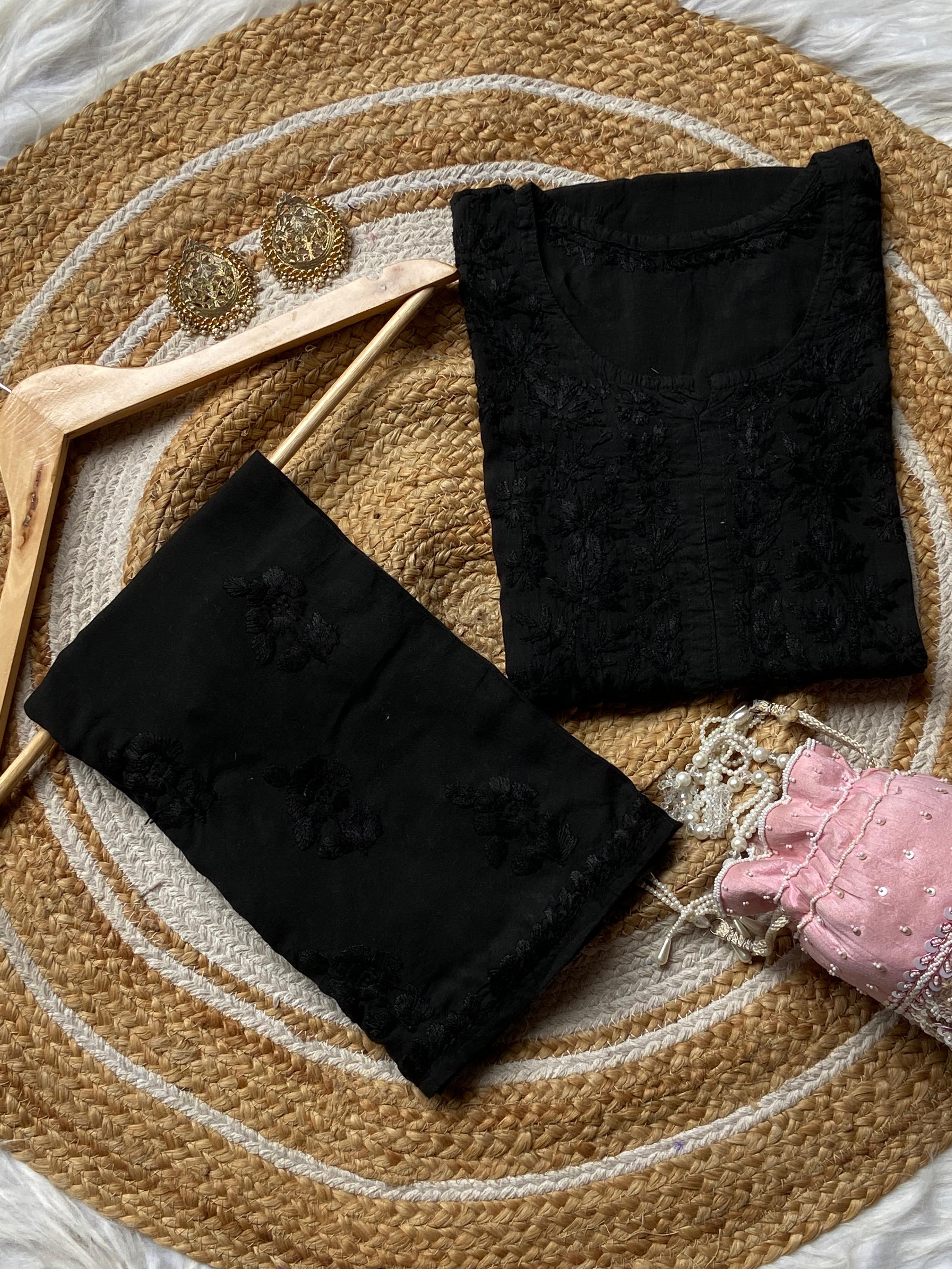 Anaya Rangin Soft Modal Heavy Work Kurta Set