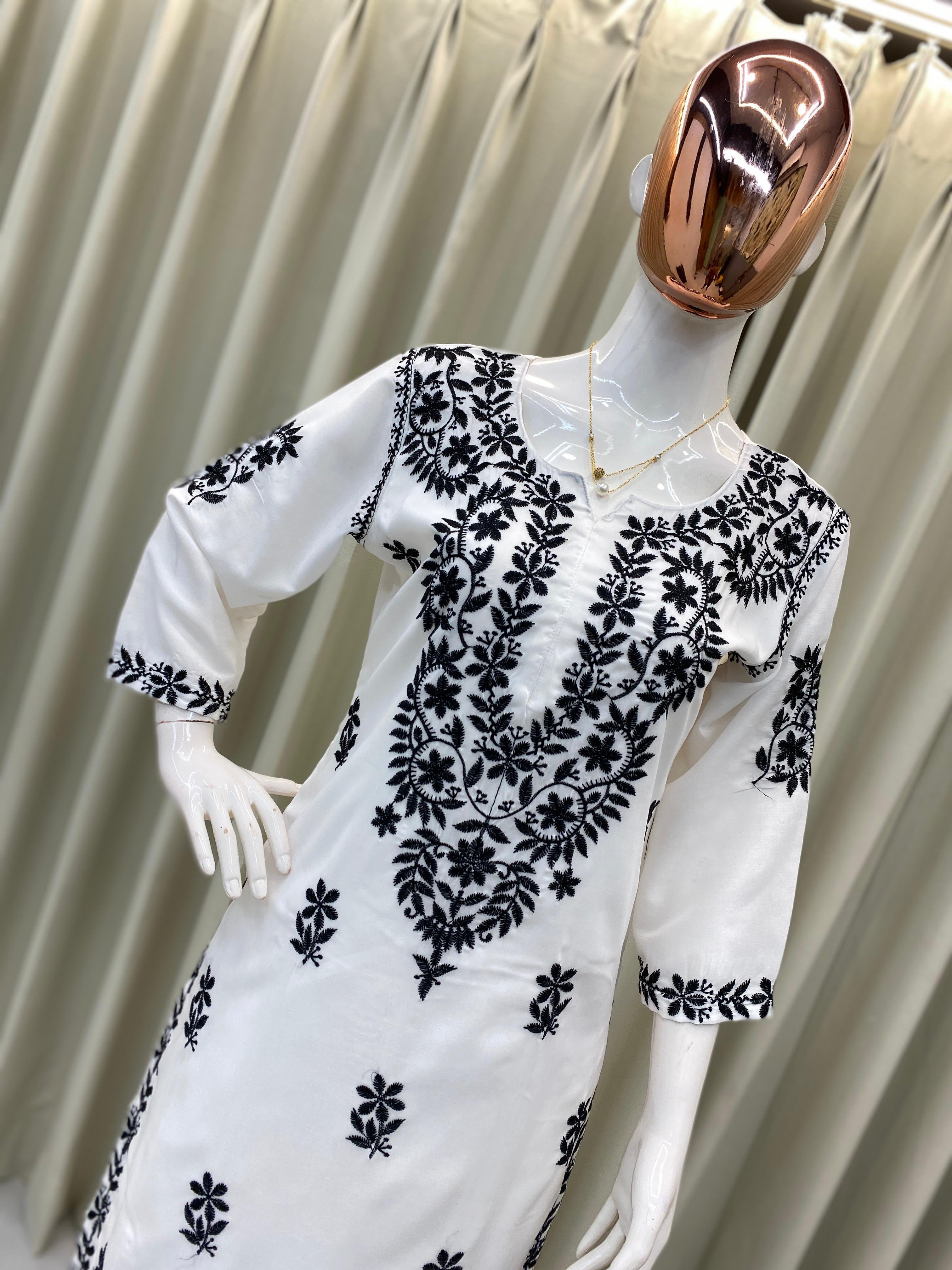 Black & White Muslin Combo