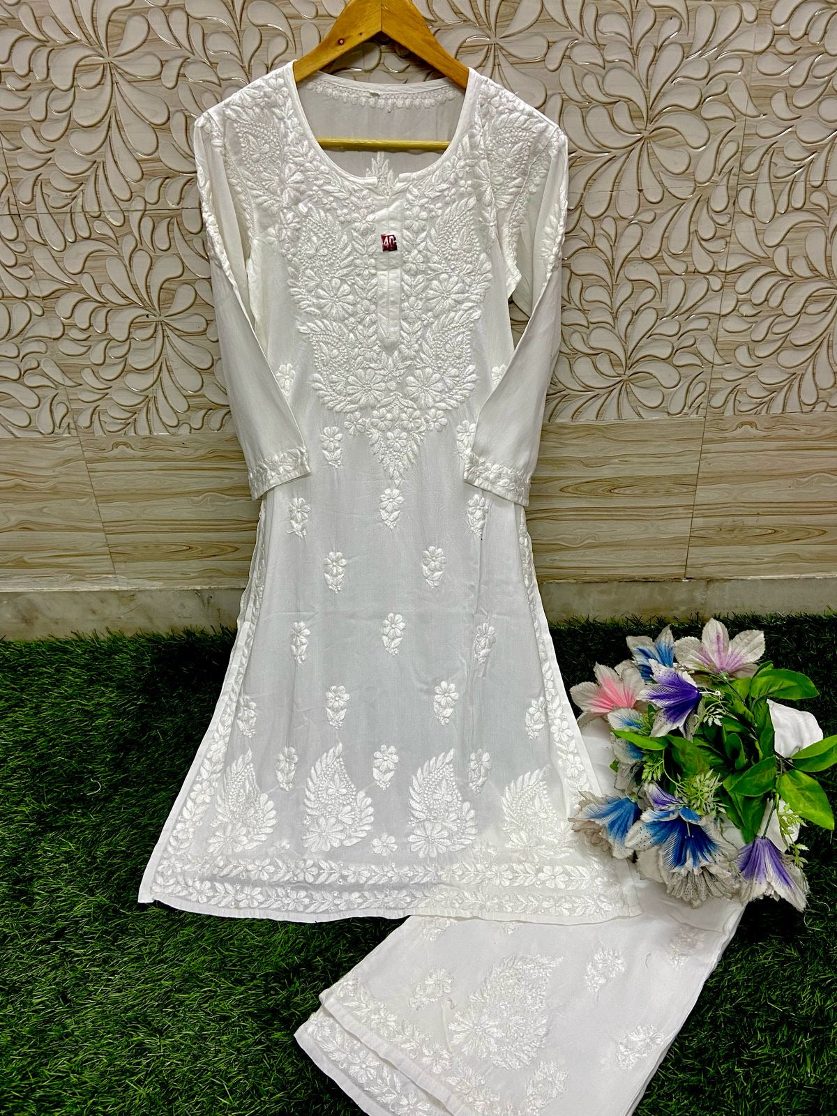 3d Work Heavy Silk Rayon Combo