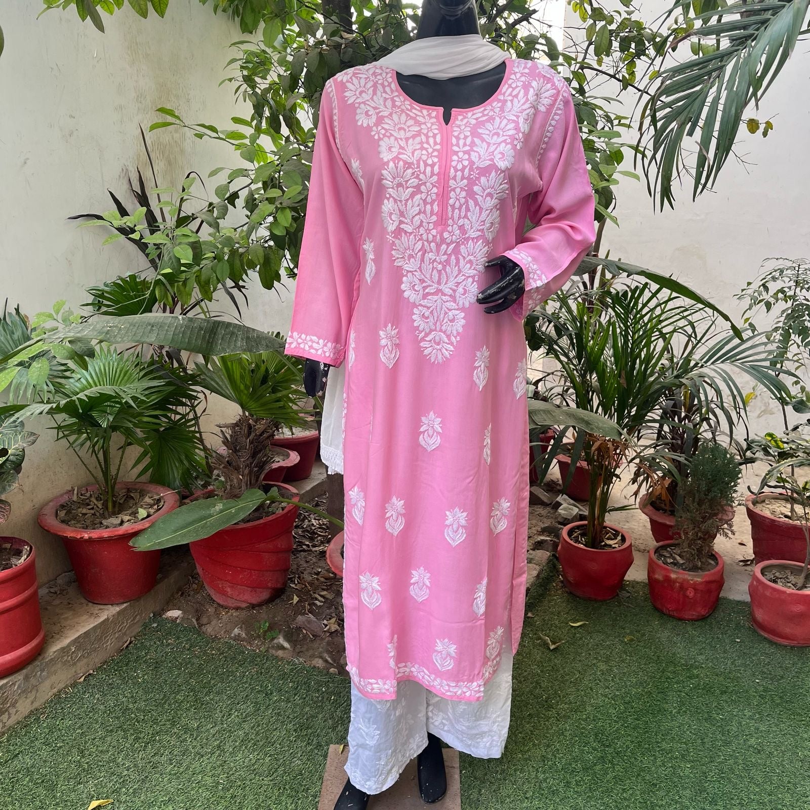 Straight fit Rayon soft kurta