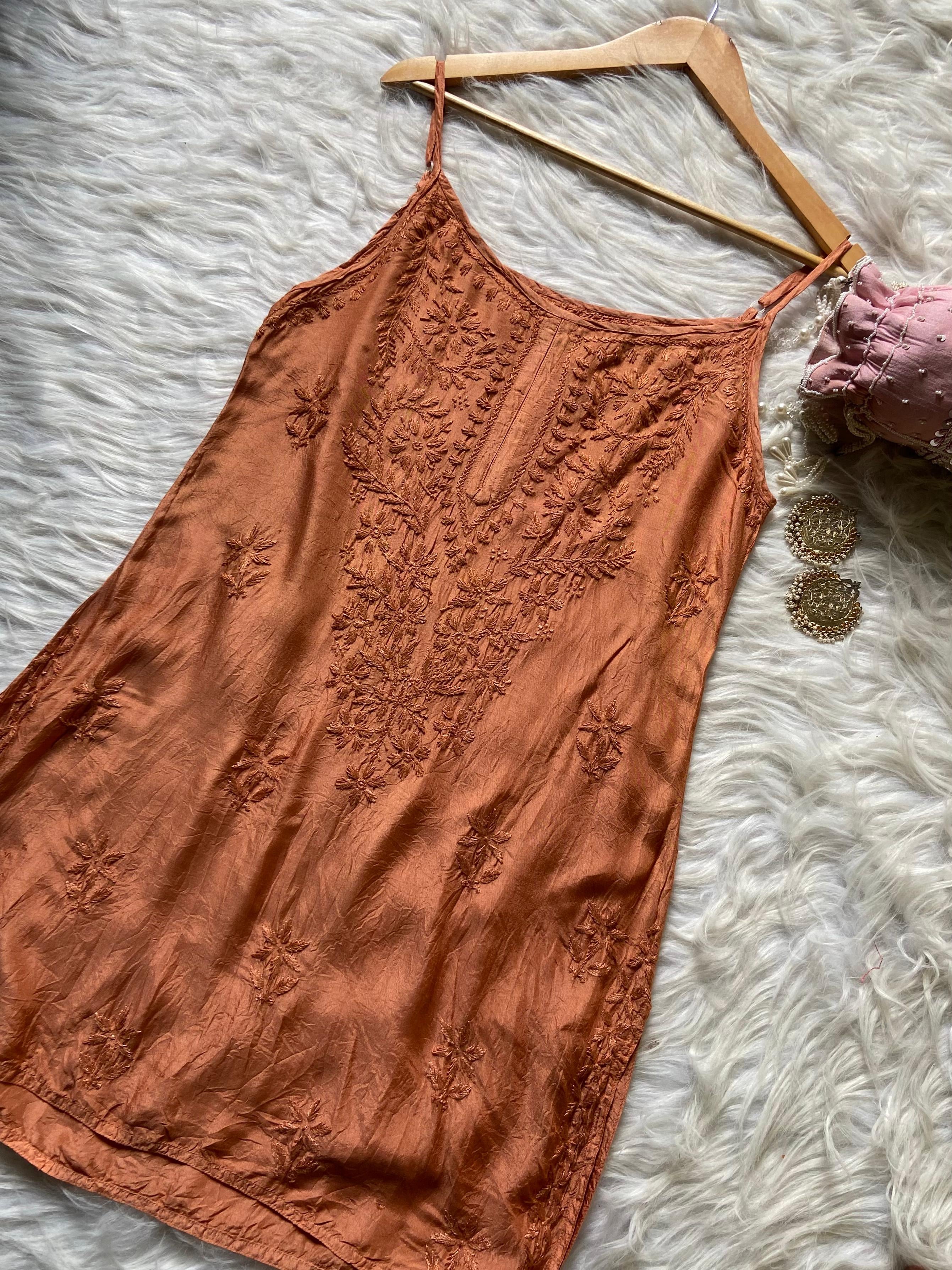 Premium Short Muslin Noodle Strapkurti