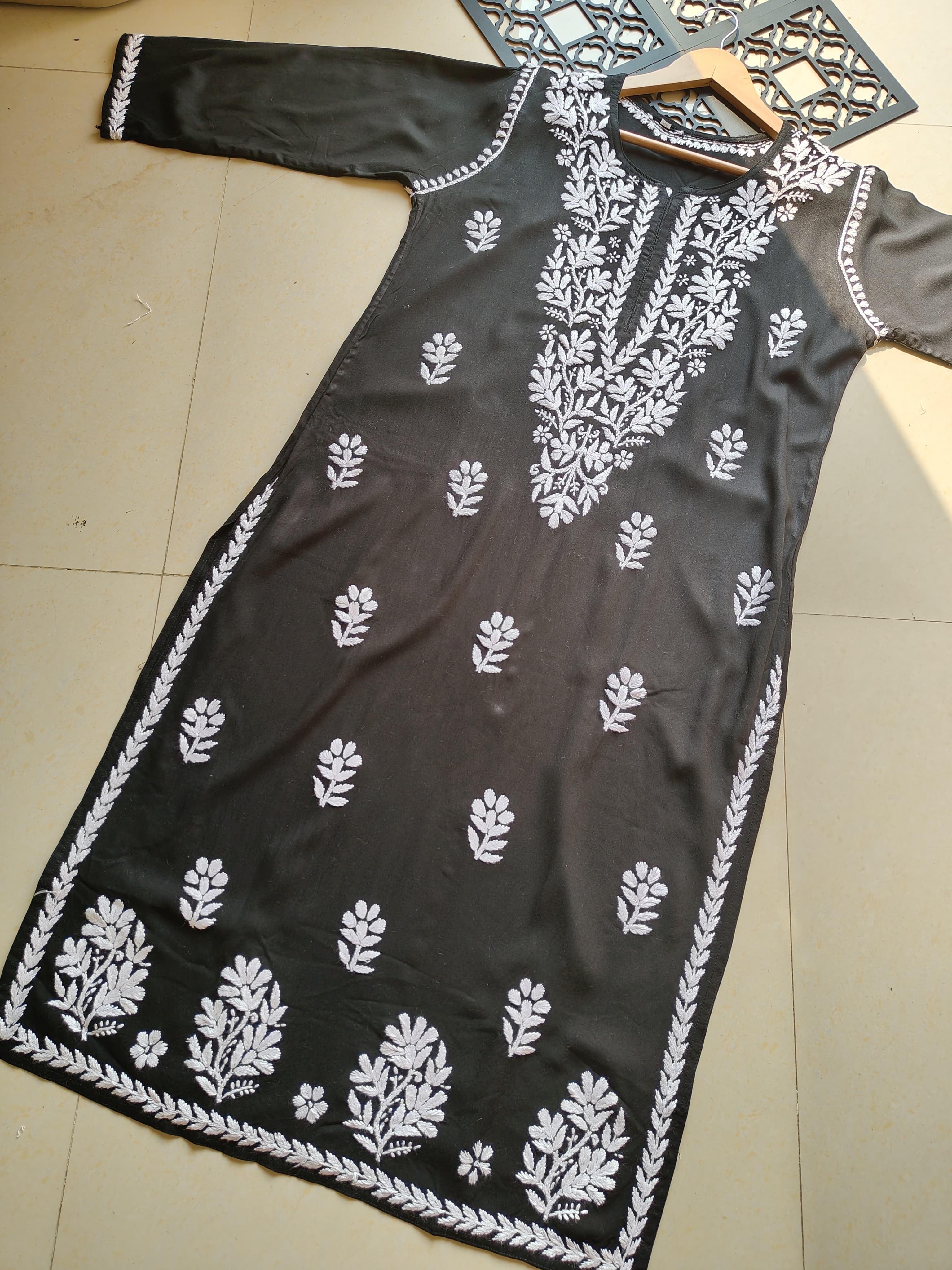 Pastel Shade Rayon Long Cool Kurtas