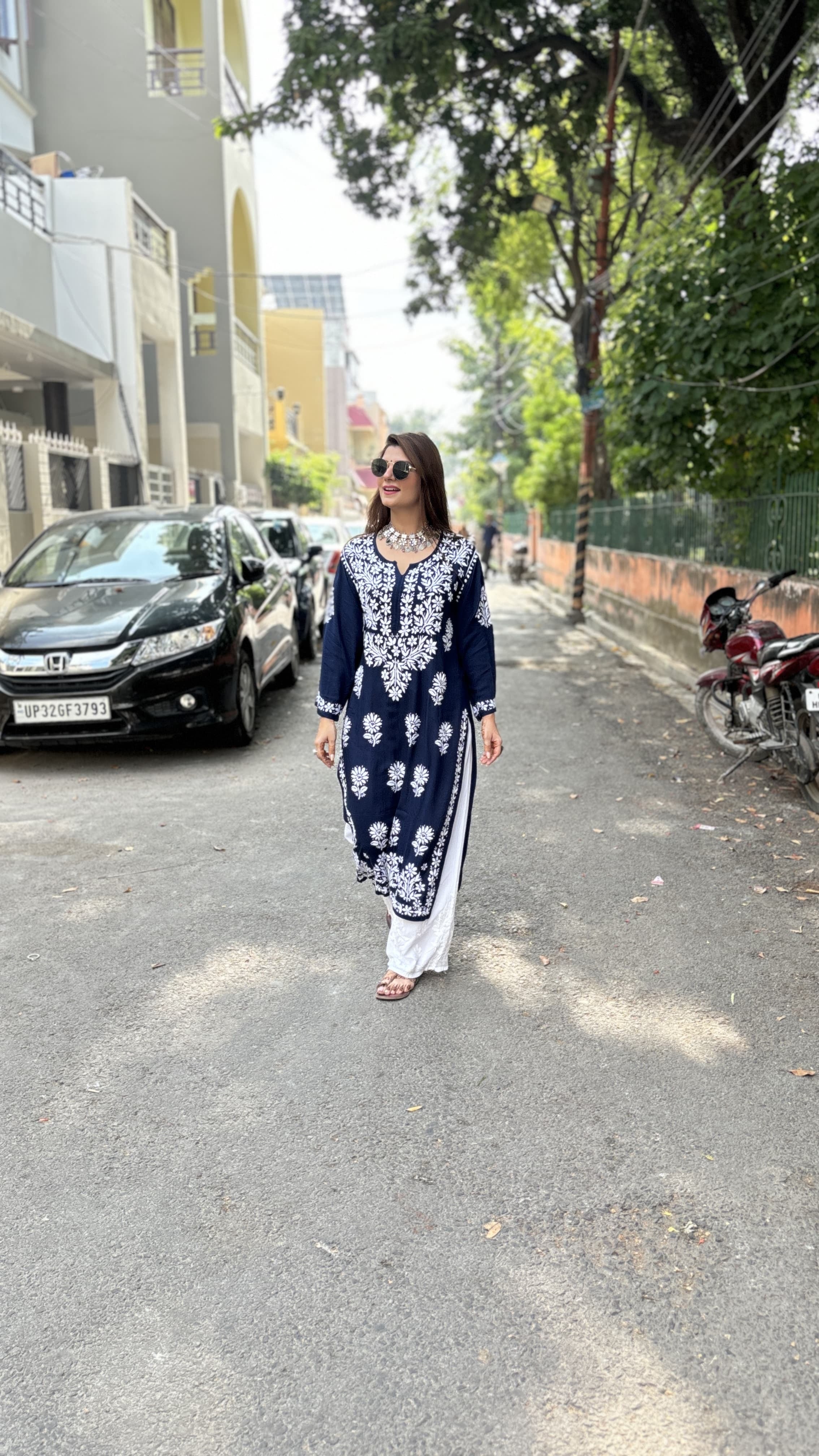 Heavy Modal Kurta with Flower buti