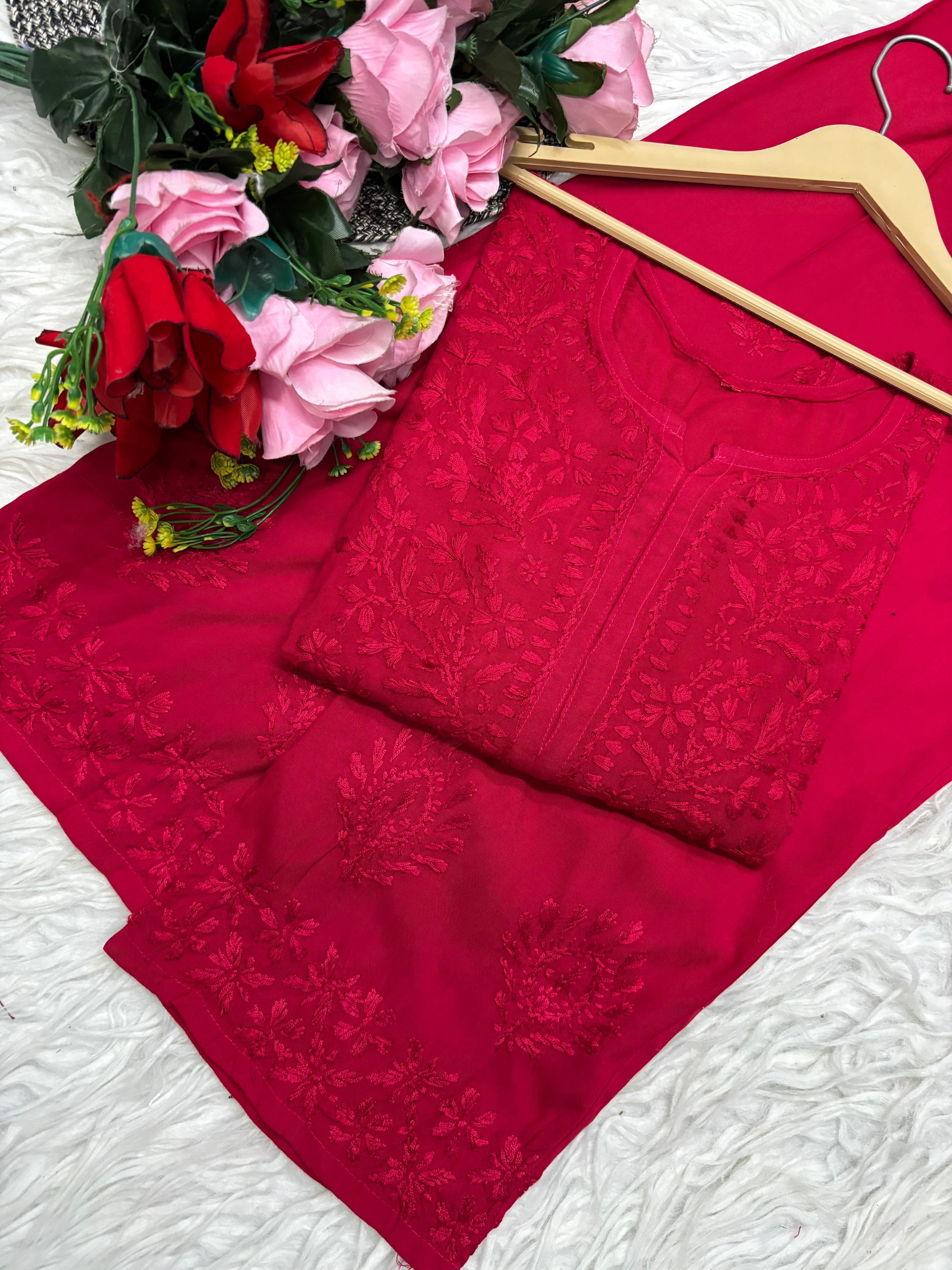 Heavy Daman Handwork Co-ord Set