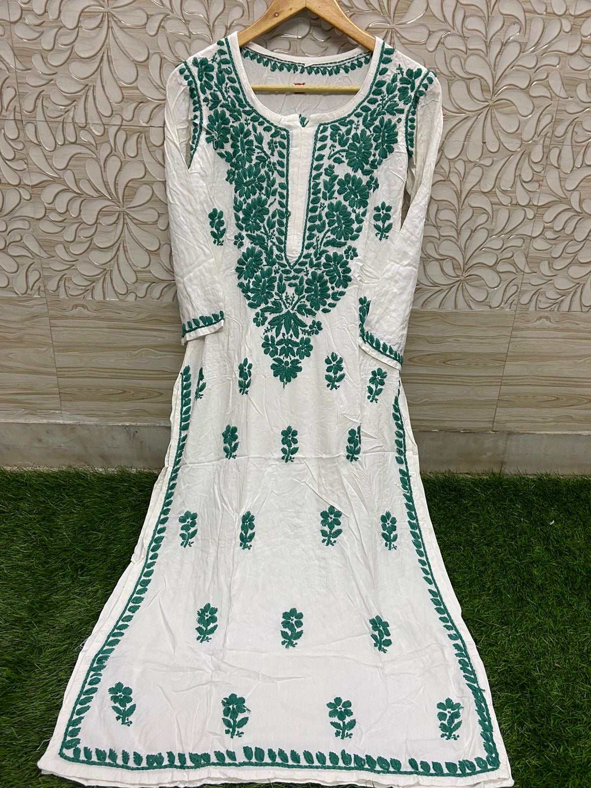 Heavy Rayon Cotton Kurti with Lycra pant