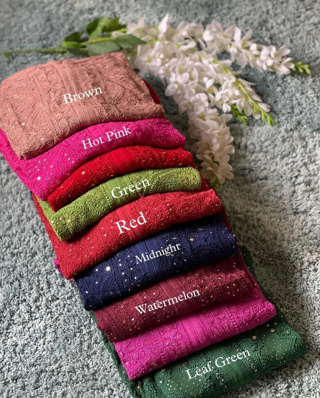 Resham muqaish viscose Jaal Luxe kurta