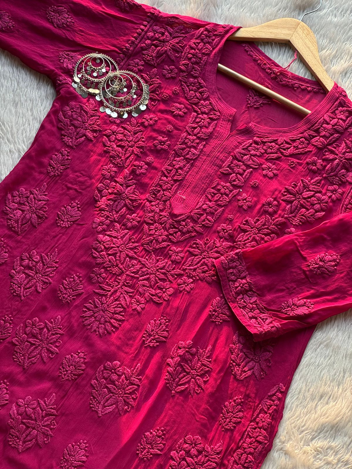 Heavy boota high quality viscose handwork