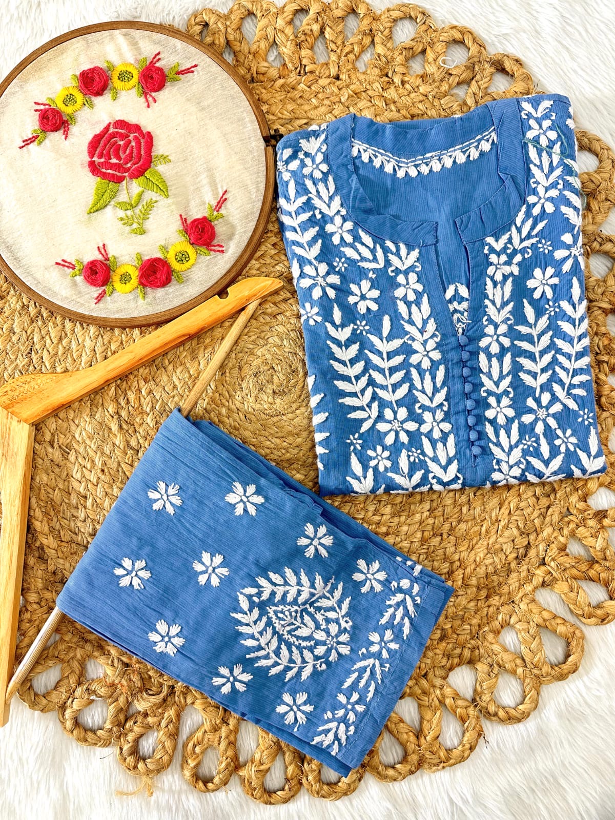 Premium Cotton Short Kurti & Pant